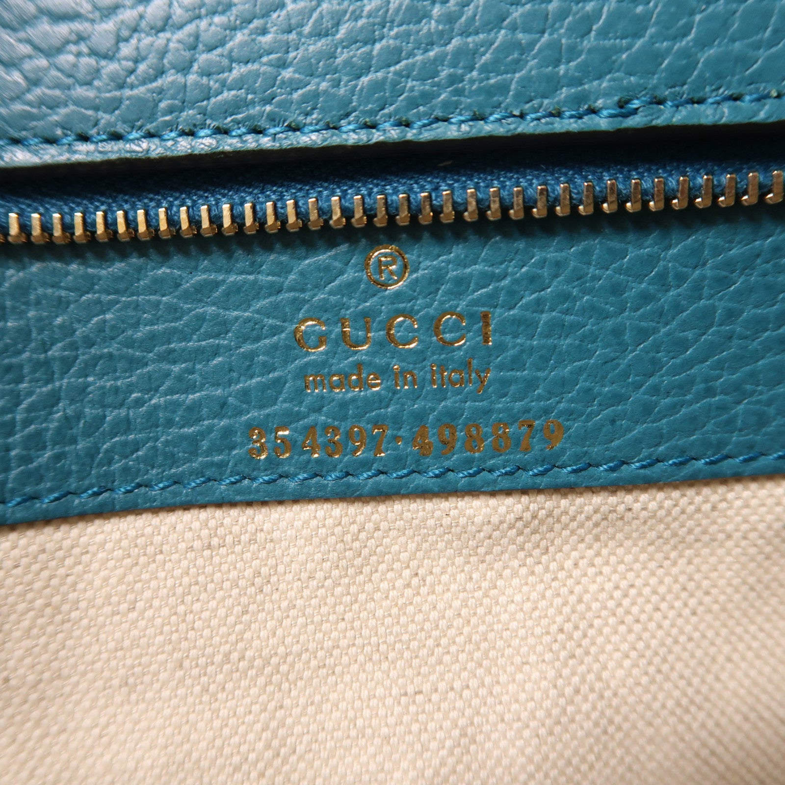 GUCCI 牛皮皮革Swing Shoulder Tote金扣肩背袋/手挽袋