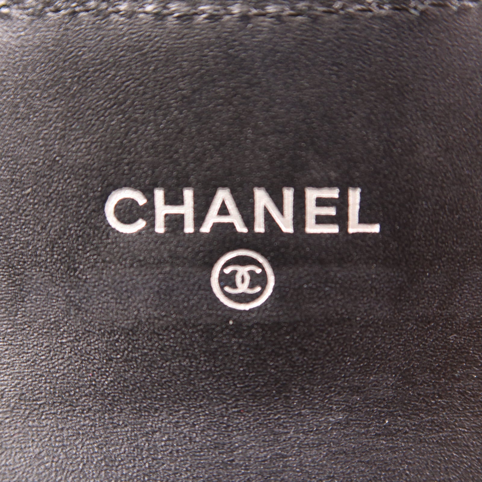 CHANEL 漆皮皮革Wallet銀扣錢包