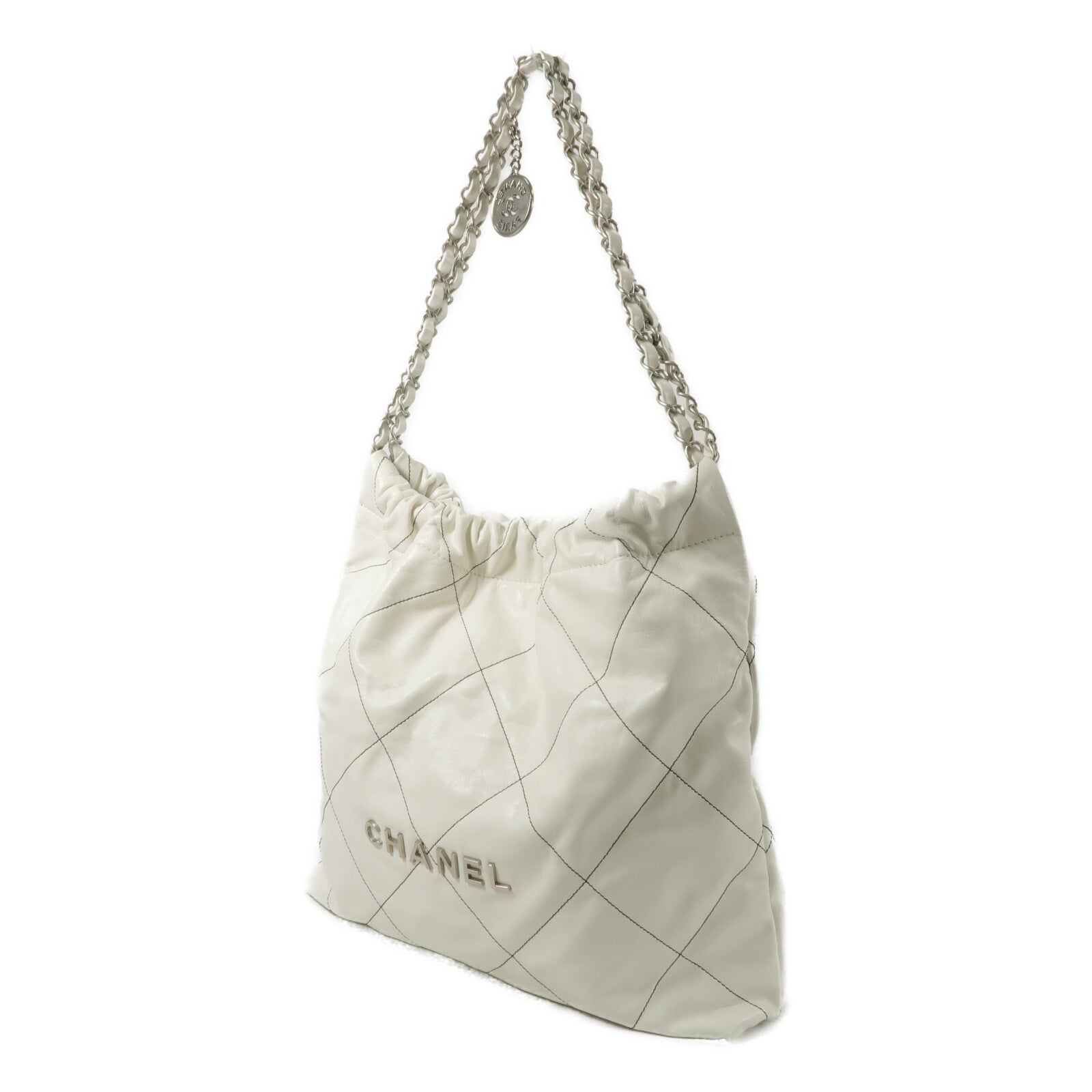CHANEL 牛皮皮革Chanel 22 Small鏈帶肩背袋