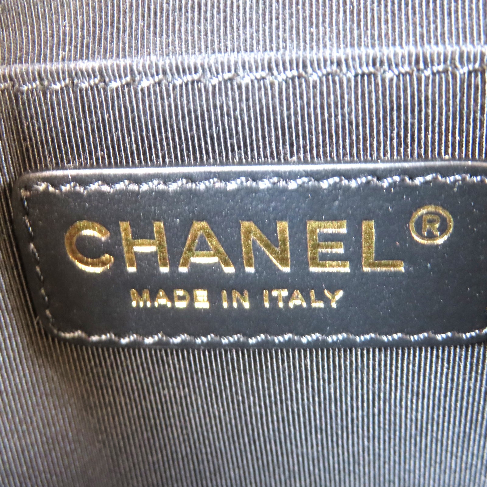 CHANEL 【激減優惠】菱格牛皮皮革Triple Flap Bag金扣鏈帶肩背袋黑色