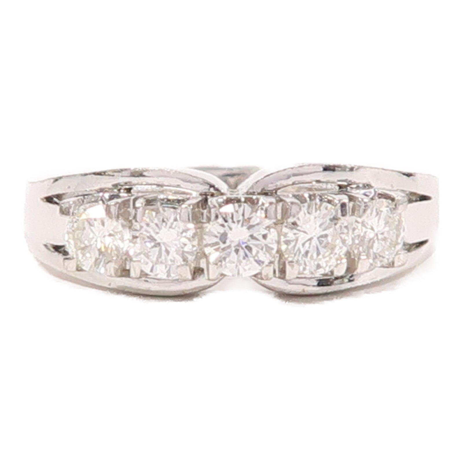 JEWELRY 8K白金Diamond鑽石戒指US#5.5