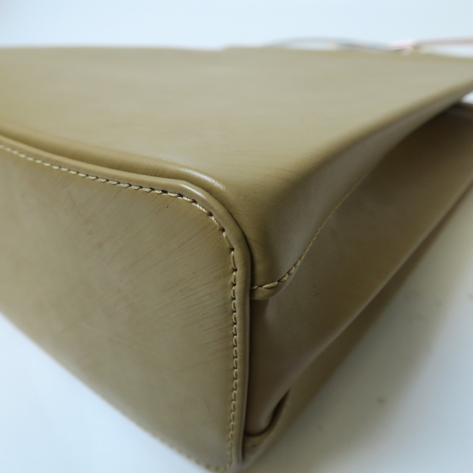 CARTIER 【激減優惠】牛皮皮革Trinity Handbag手挽袋淺褐色