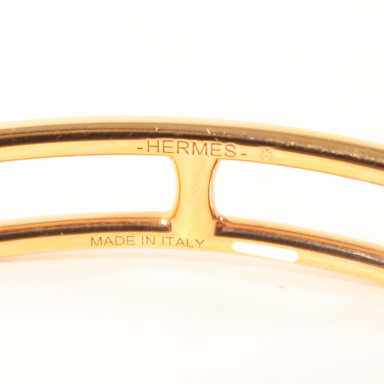 HERMES Swift皮革Roulis Double Tour手鐲