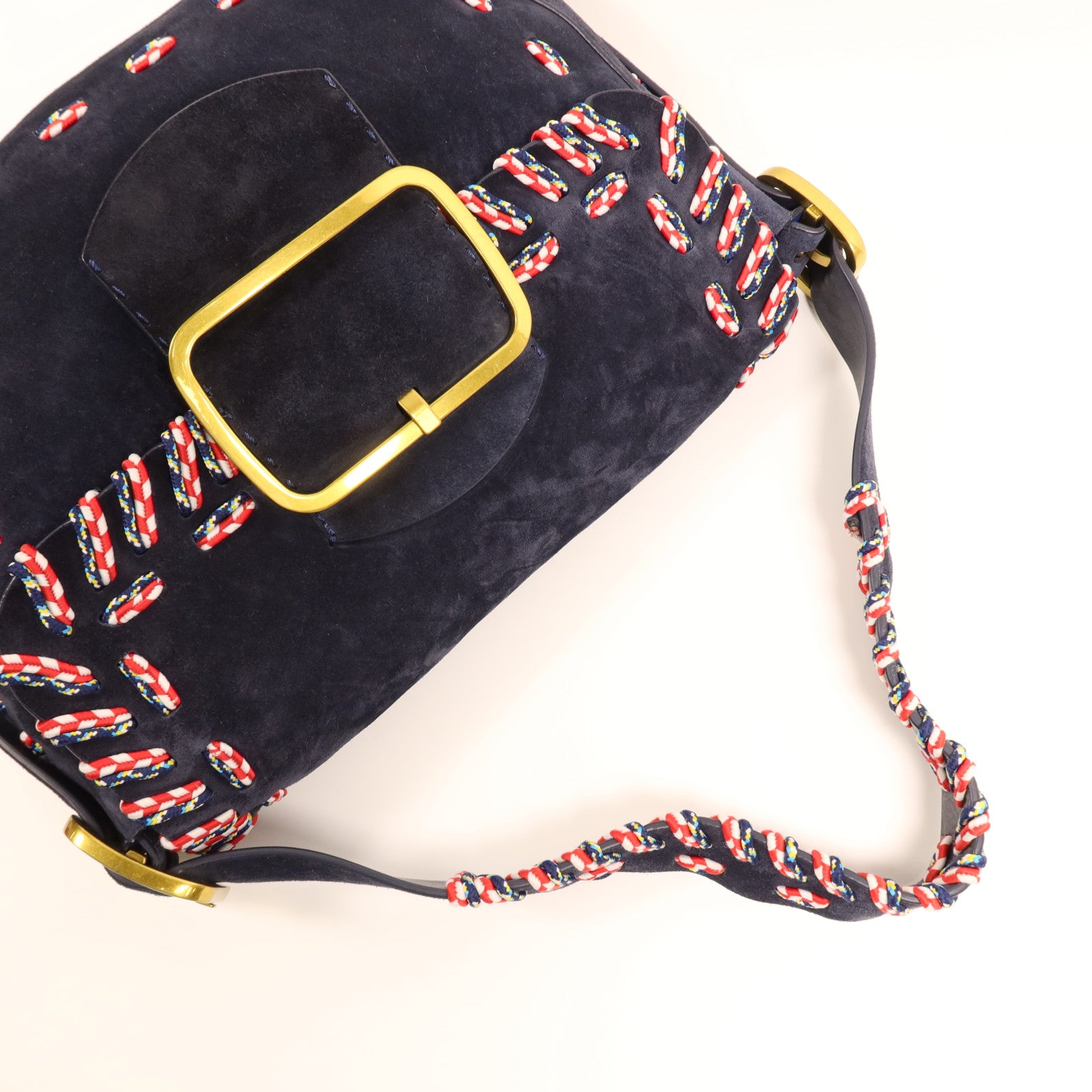 皮革Shoulder Bag金扣肩背袋