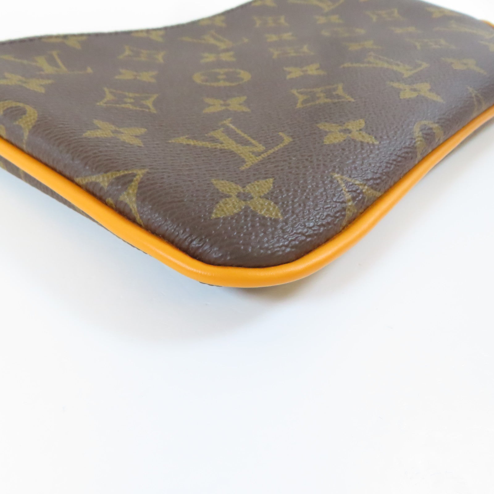 LOUIS VUITTON Monogram Trio肩背袋黑色/啡色