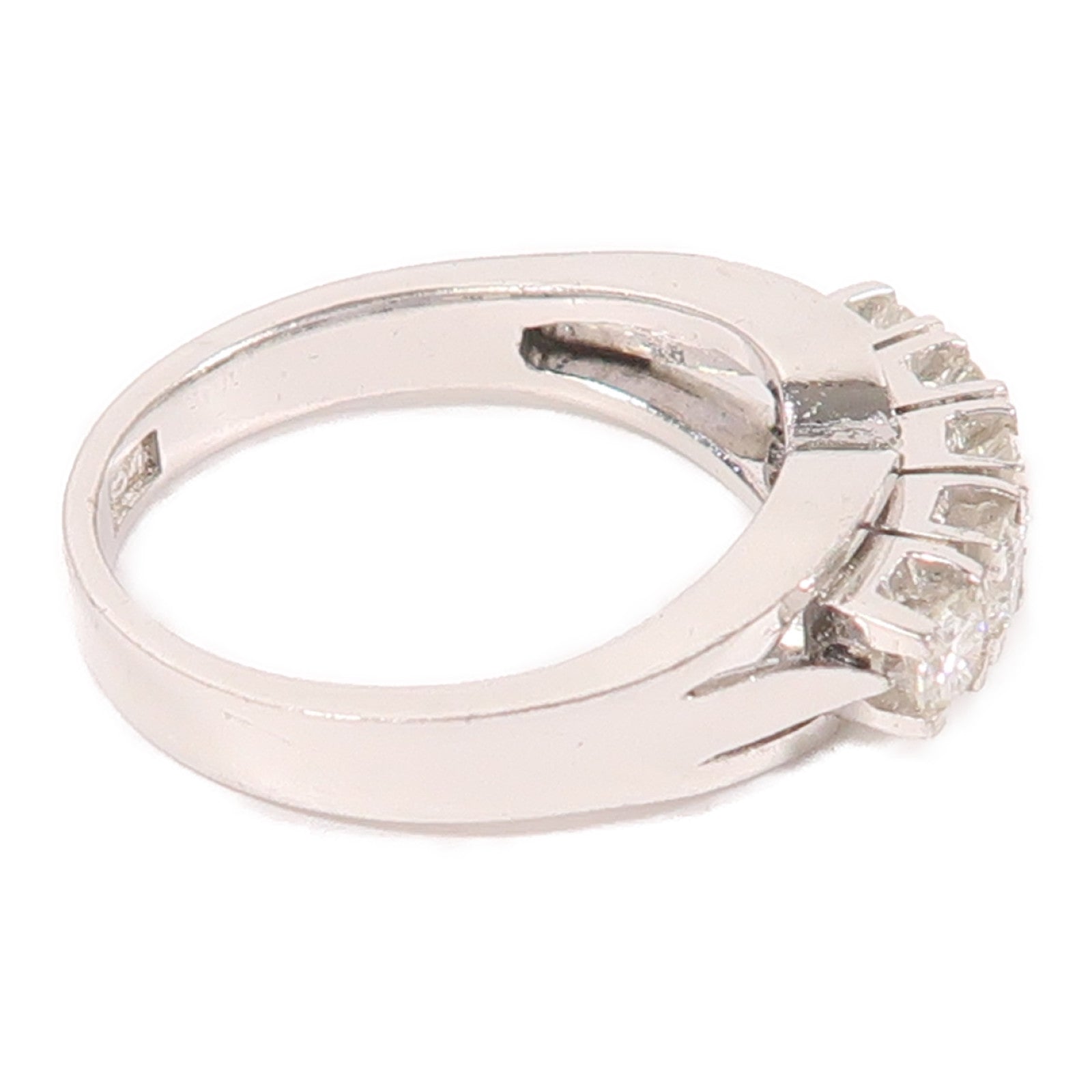 JEWELRY 8K白金Diamond鑽石戒指US#5.5