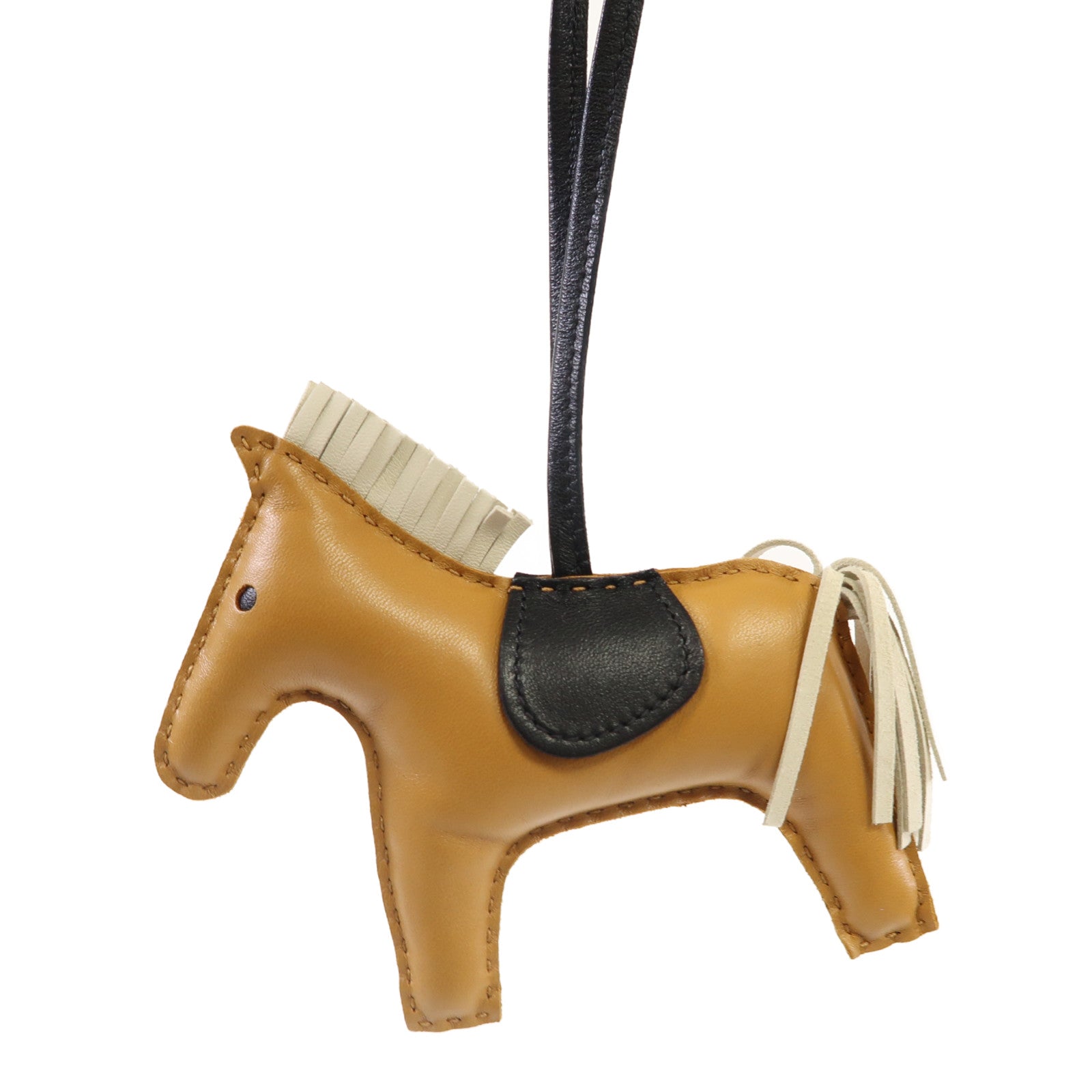 HERMES Swift皮革Rodeo GM掛飾啡色