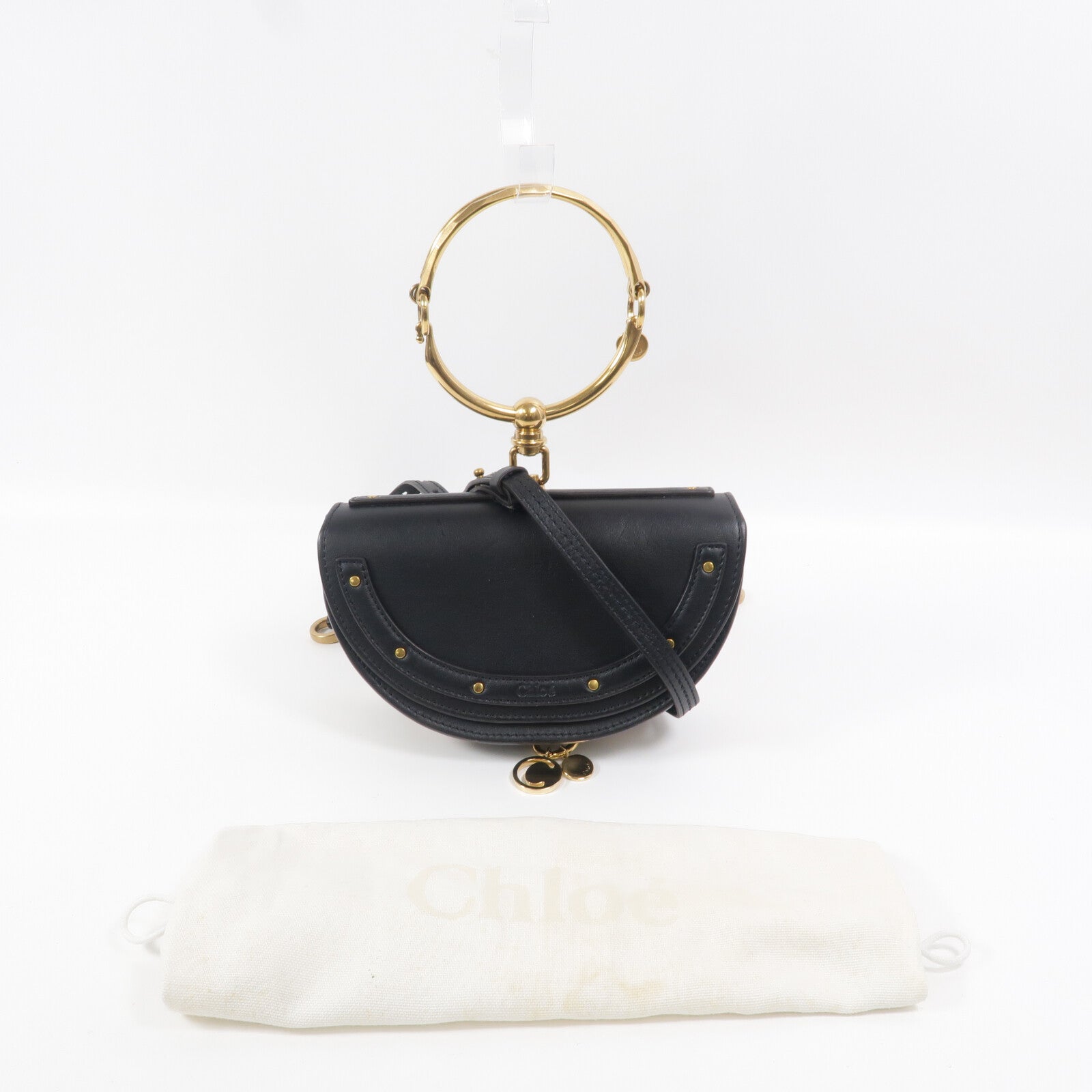 Chloe 牛皮皮革Nile Bracelet Bag手挽肩背兩用袋
