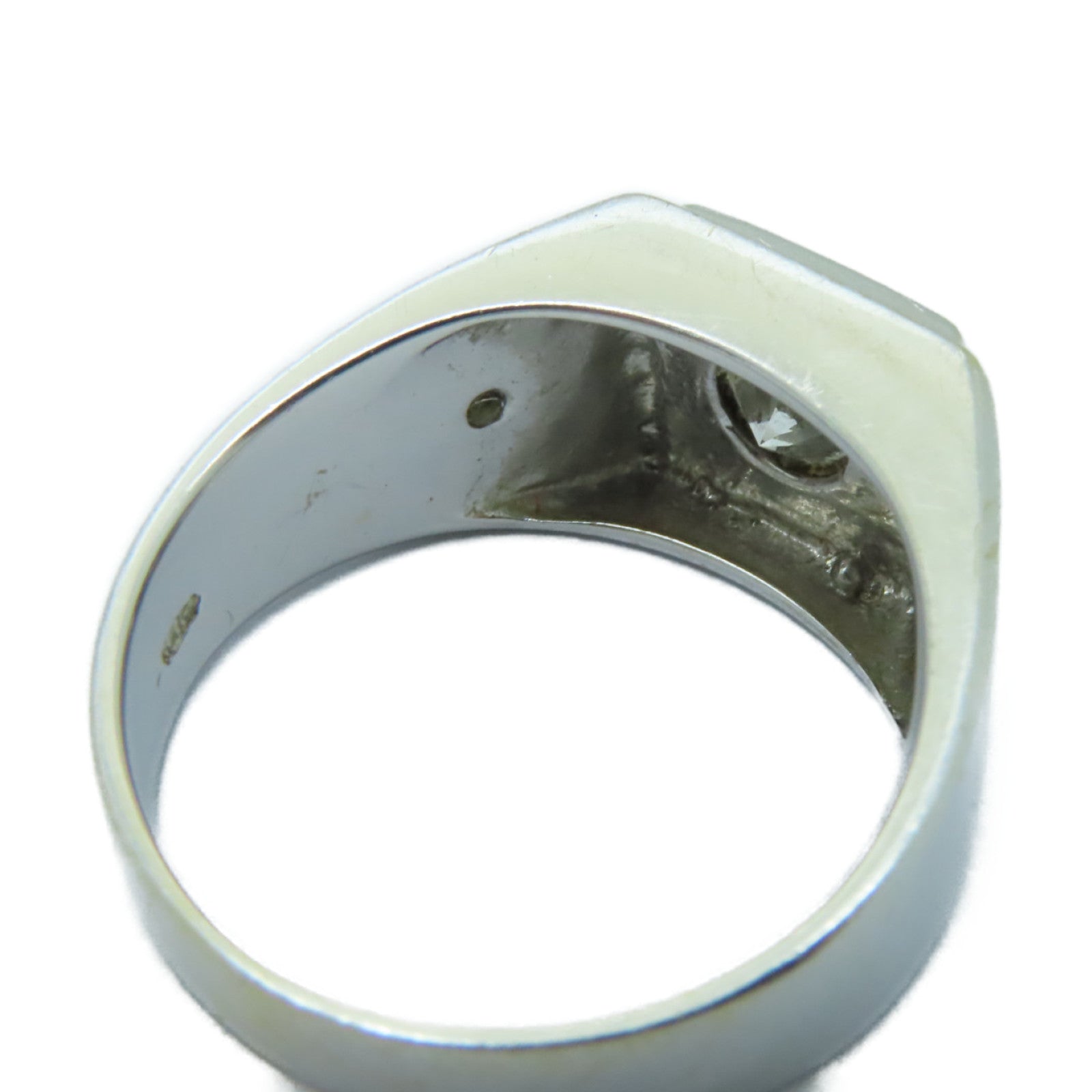 JEWELRY 【激減優惠】18K白金Ring 0.76ct鑽石戒指US#5.25