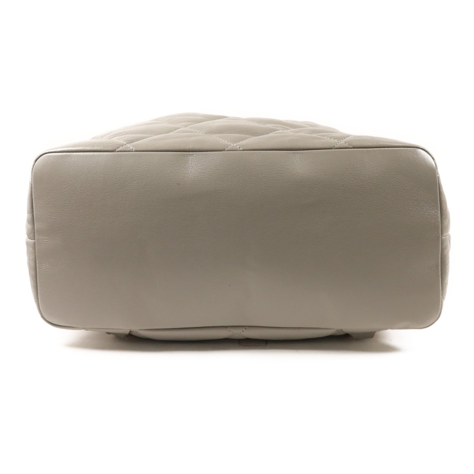 CHANEL 羊皮皮革Backpack金扣背包