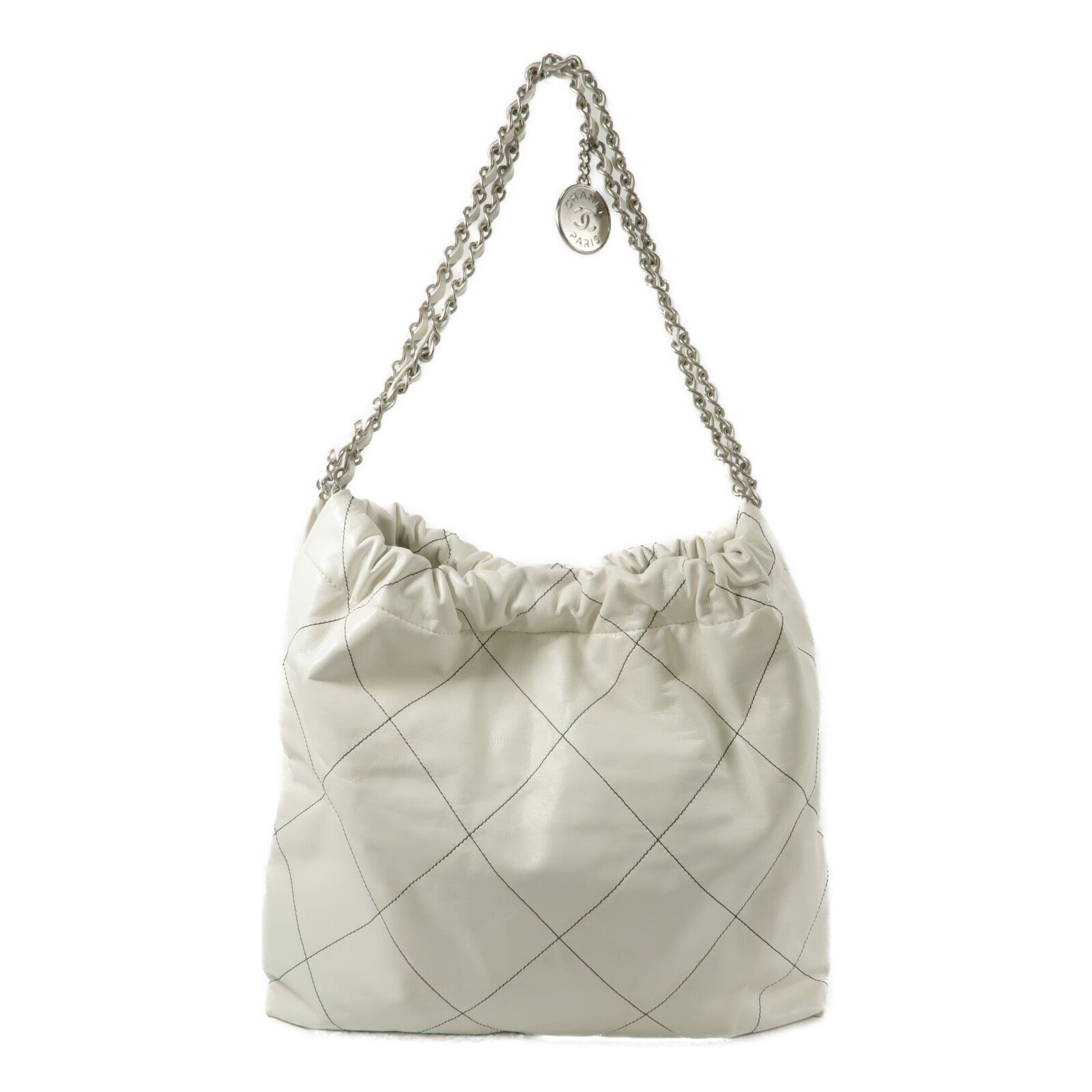 CHANEL 牛皮皮革Chanel 22 Small鏈帶肩背袋