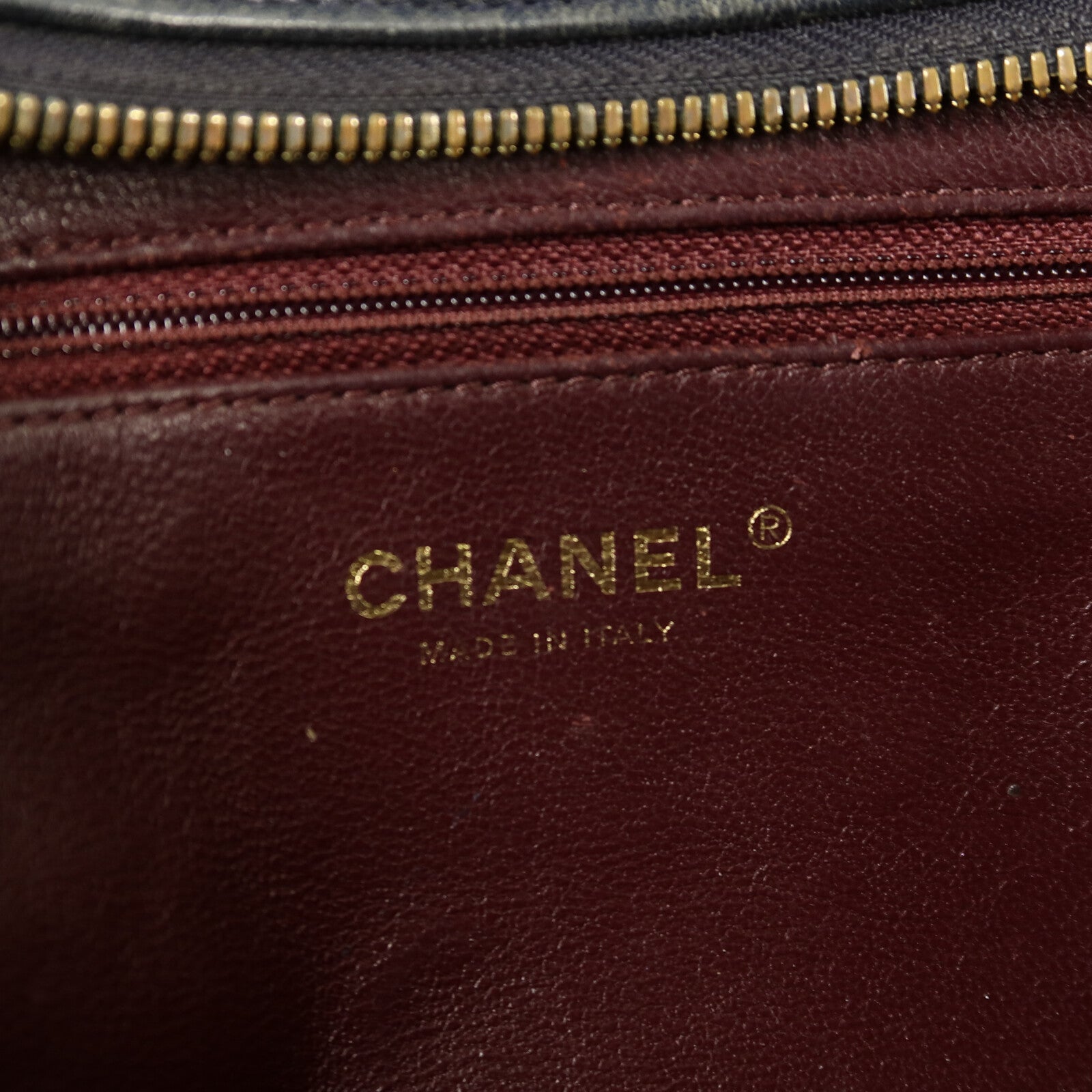 CHANEL 羊皮皮革Camera Bag鏈帶肩背袋