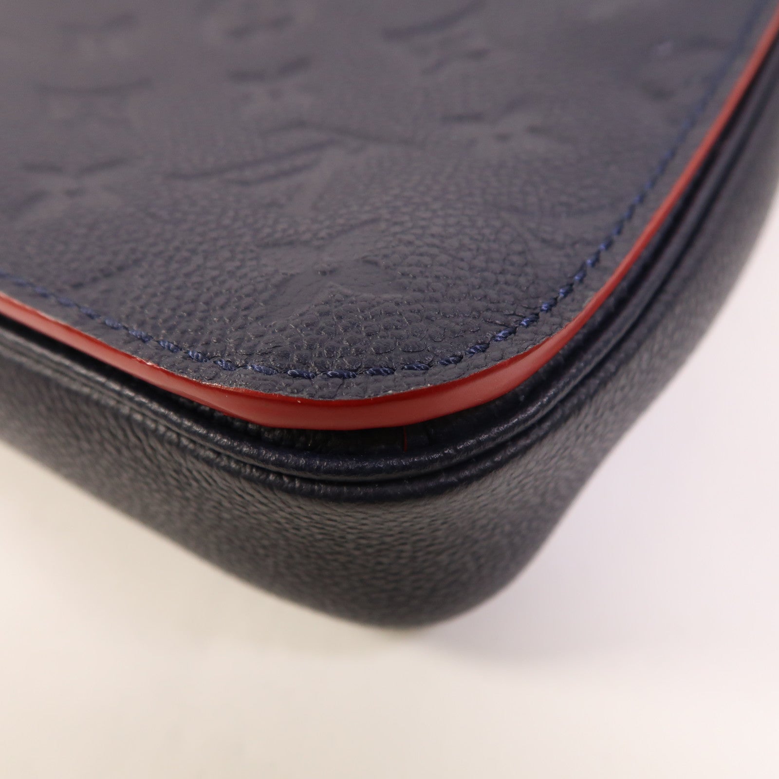 LOUIS VUITTON Monogram Empreinte Pochette Metis金扣手挽肩背兩用袋