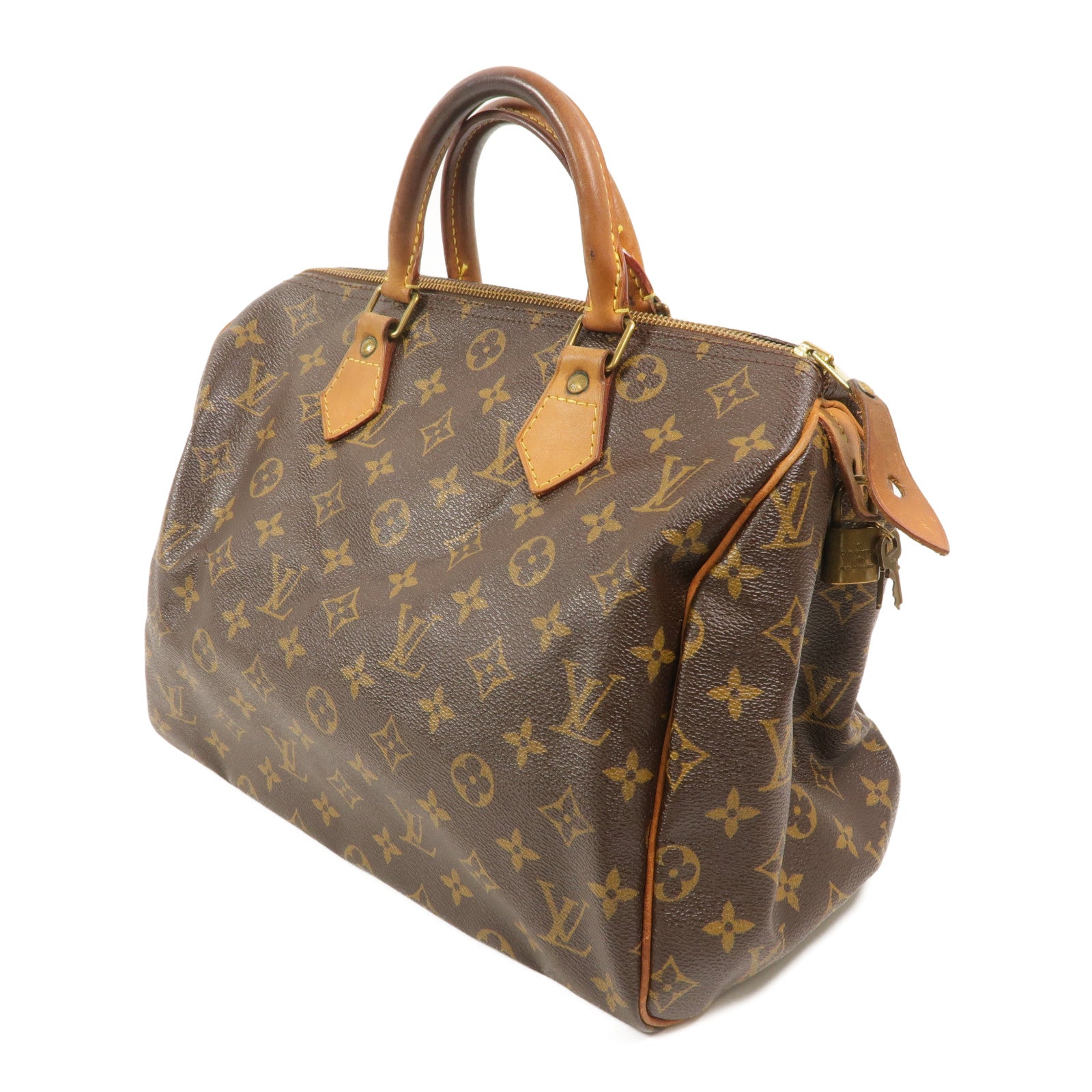 LOUIS VUITTON Monogram Speedy 30手挽袋