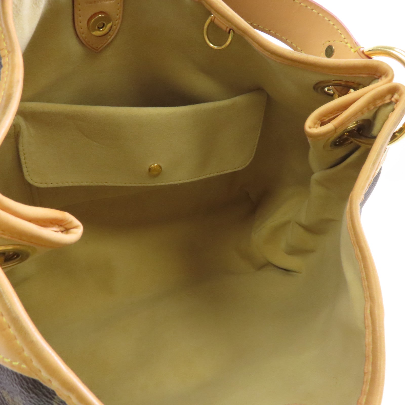 LOUIS VUITTON 【激減優惠】Monogram Galliera PM金扣肩背袋啡色
