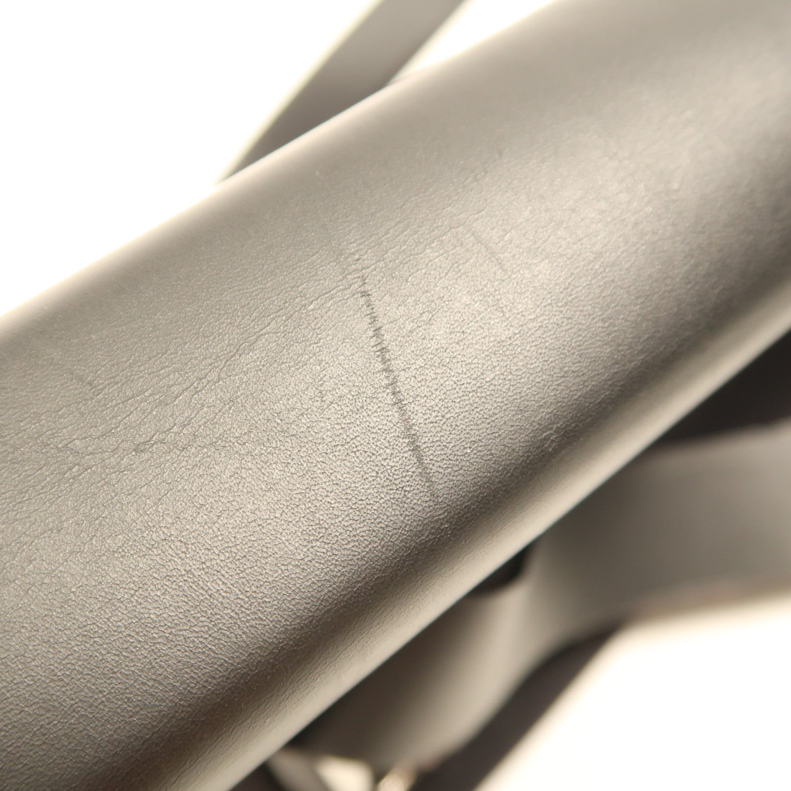 Salvatore Ferragamo 帆布/皮革Shoulder Bag銀扣肩背袋