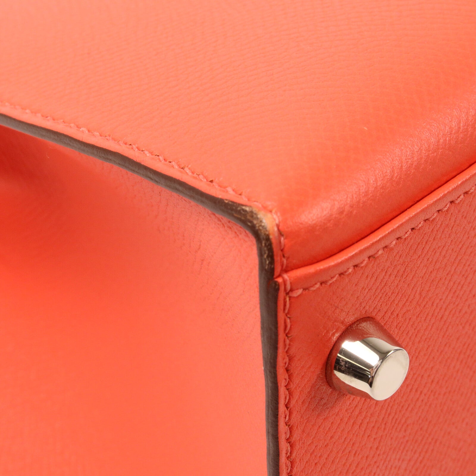HERMES Epsom皮革Kelly 28手挽肩背兩用袋Rose Jaipur