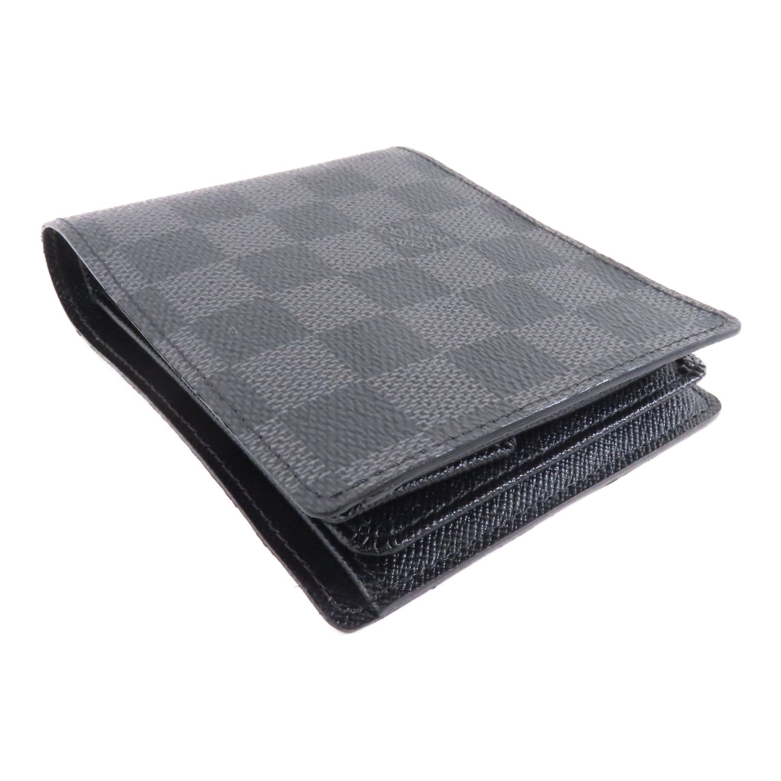 LOUIS VUITTON Damier Graphite Wallet錢包黑色