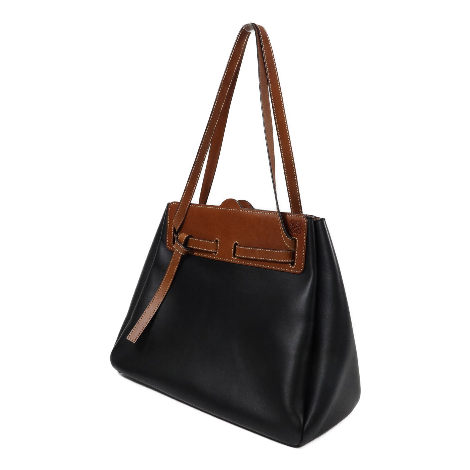 LOEWE 牛皮皮革Lazo Tote手挽袋