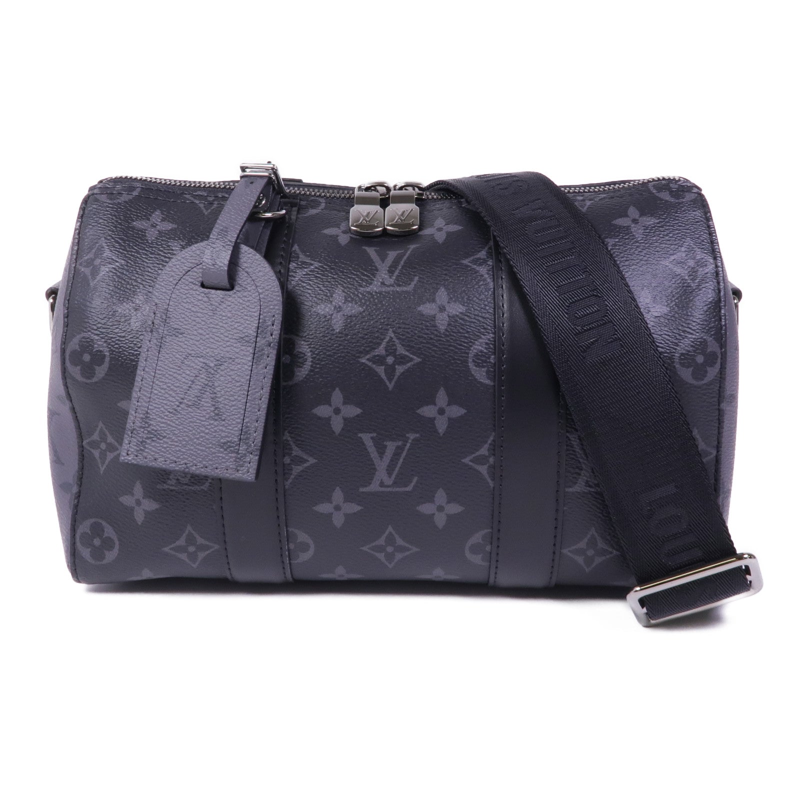 LOUIS VUITTON LV City Keepall Shoulder Bag M45936 Monogram Eclipse Black