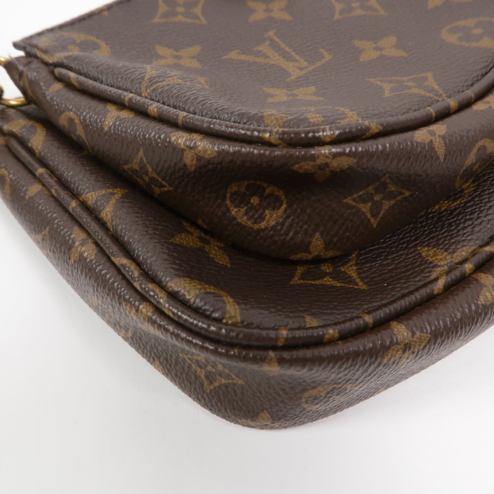 LOUIS VUITTON Monogram Multi Pochette Accessoires金扣肩背袋