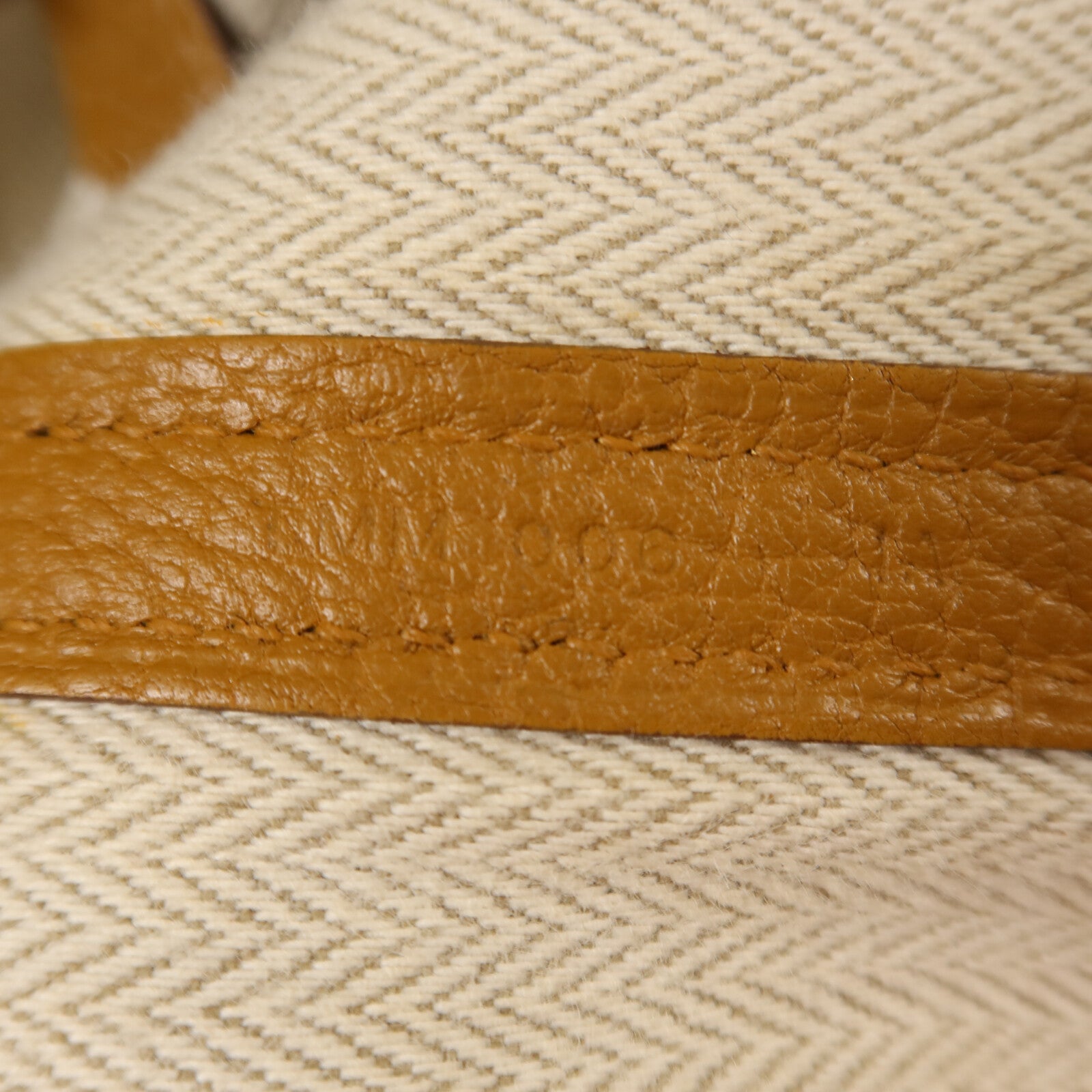 HERMES Negonda皮革Garden Party PM手挽袋Sesame