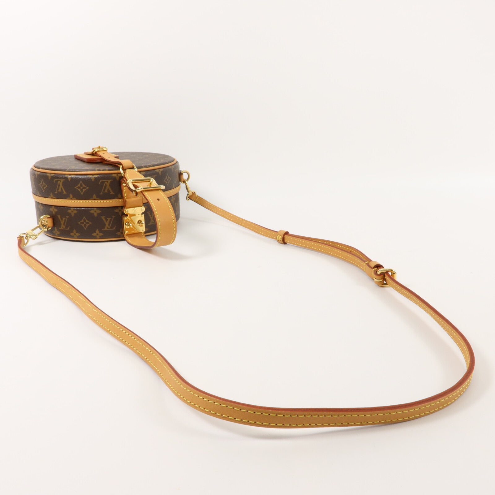 LOUIS VUITTON Monogram Petite Boite Chapeau手挽肩背兩用袋