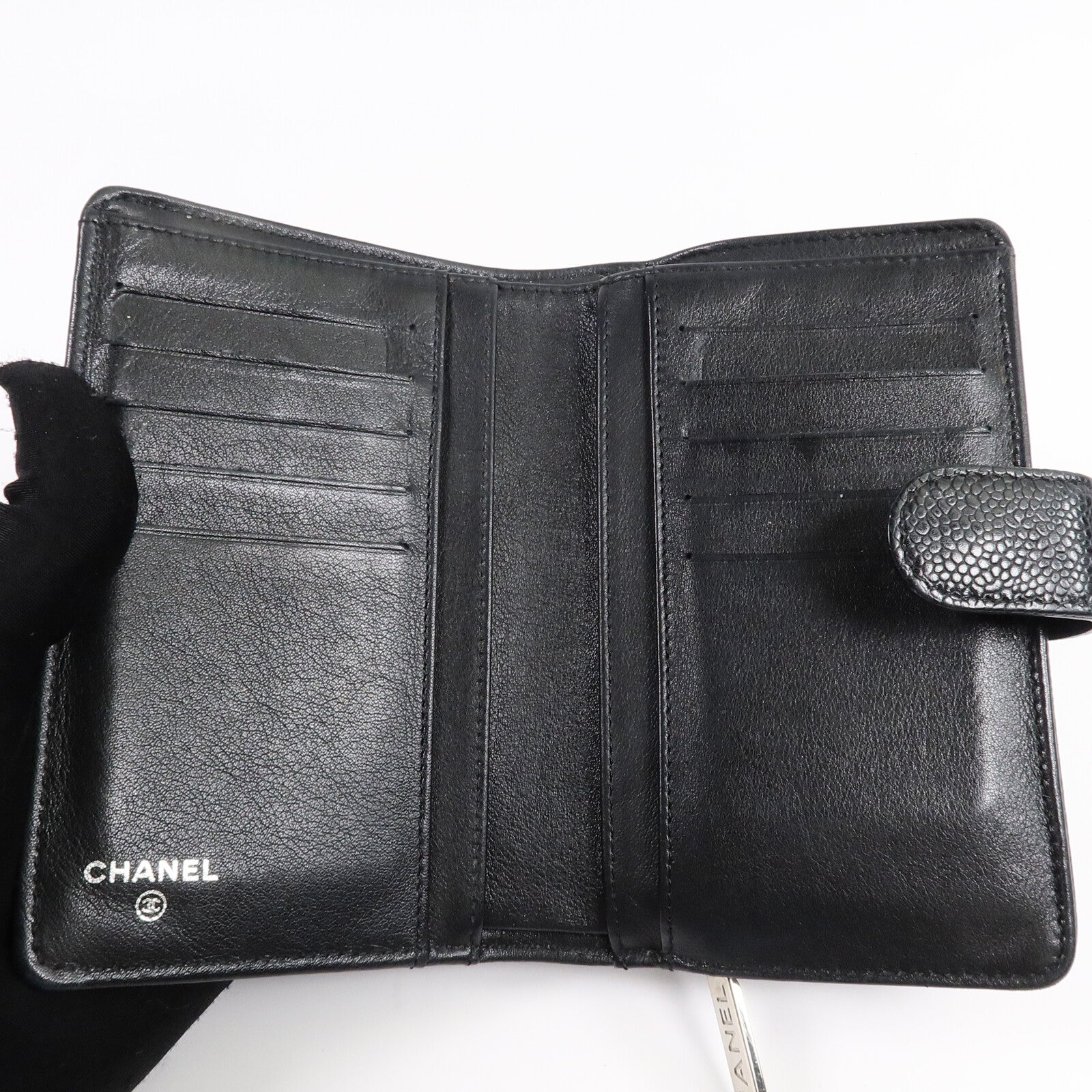 CHANEL 牛皮皮革Wallet錢包