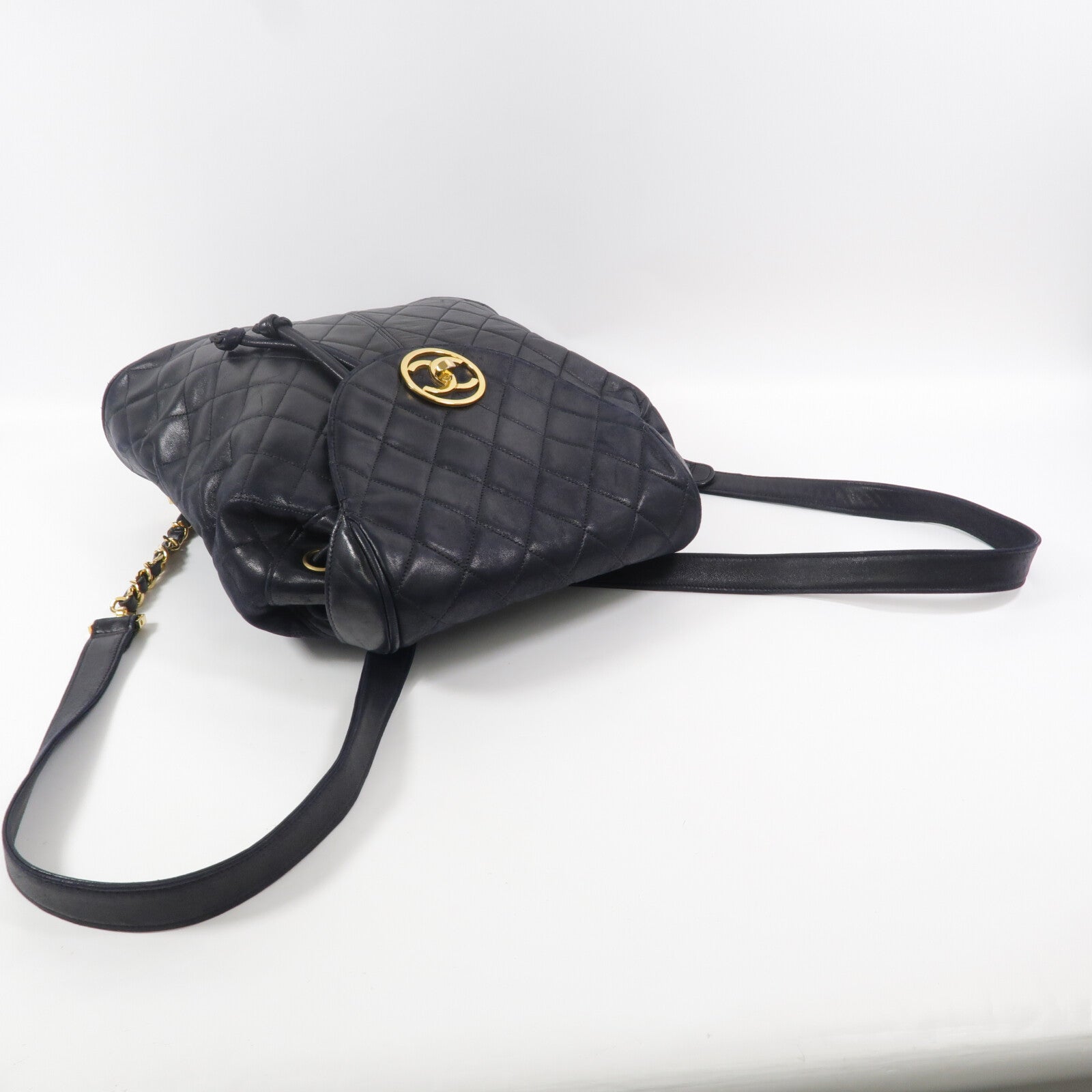 CHANEL 羊皮皮革Vintage Backpack背包