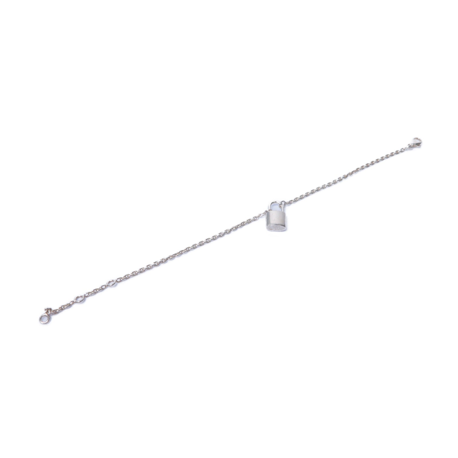 LOUIS VUITTON 【激減優惠】925純銀Silver Lockit Bracelet手鏈