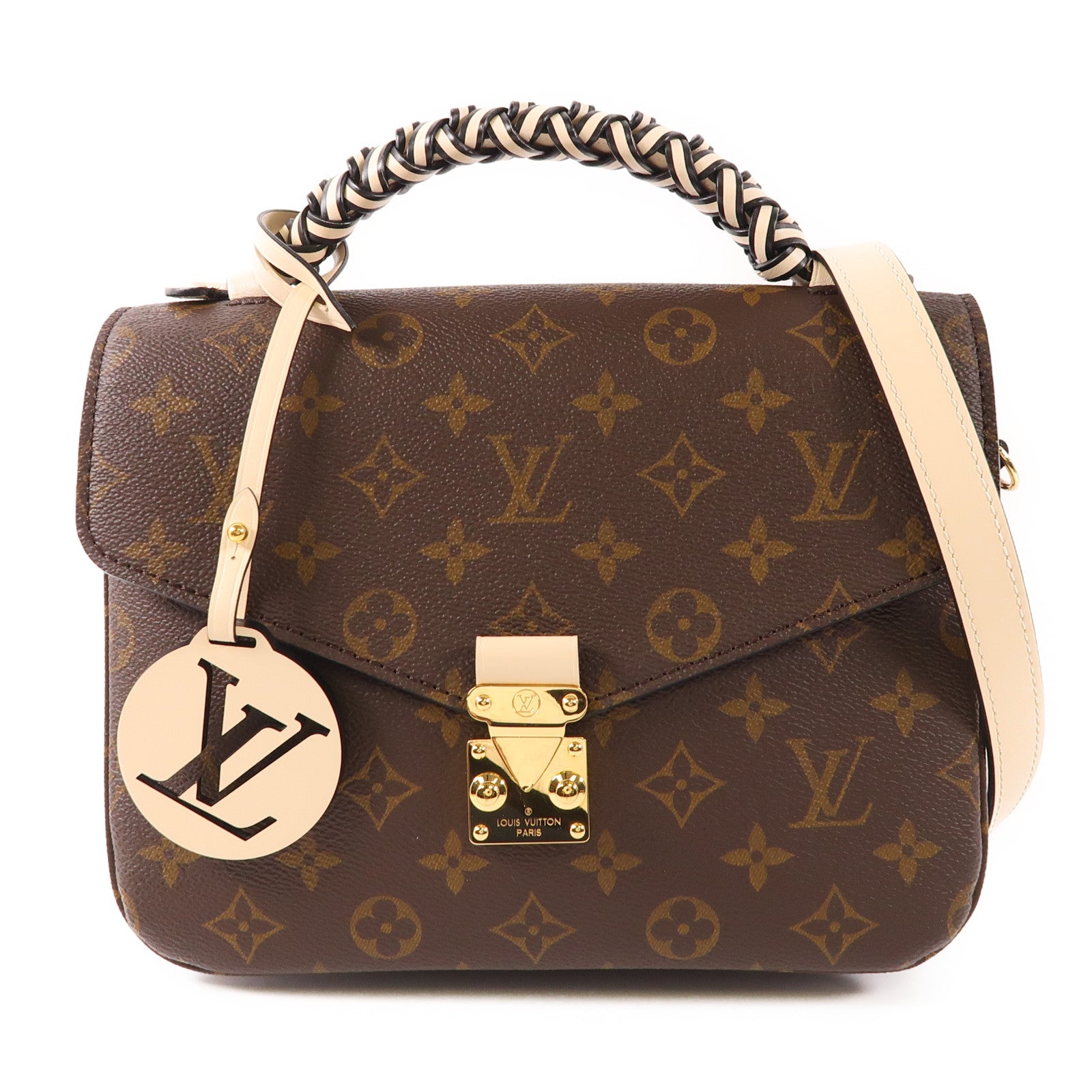 LOUIS VUITTON Monogram Pochette Metis金扣手挽肩背兩用