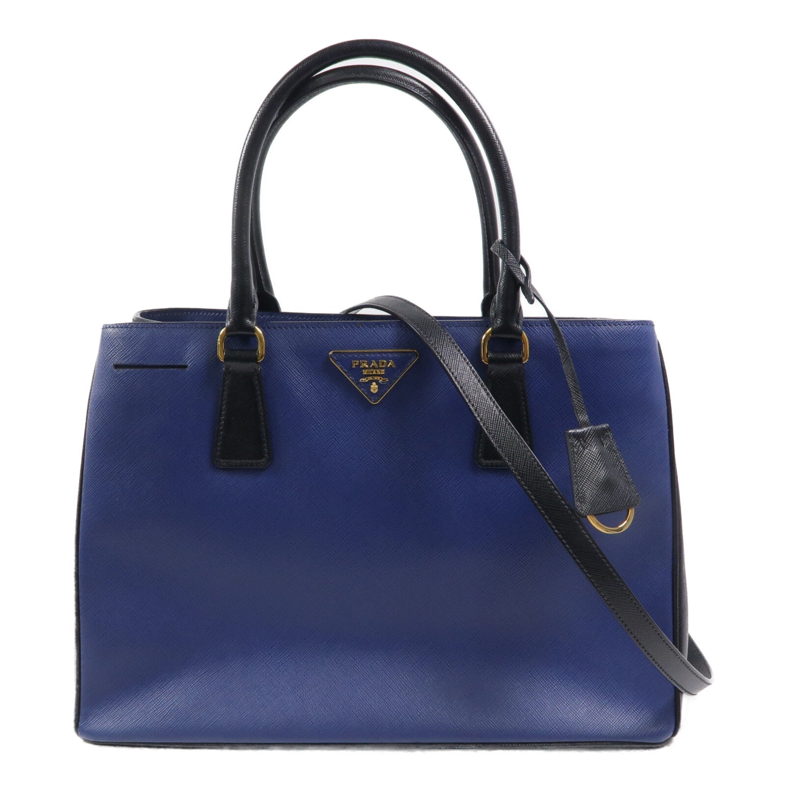 PRADA 牛皮皮革2Way Shoulder手挽肩背兩用袋