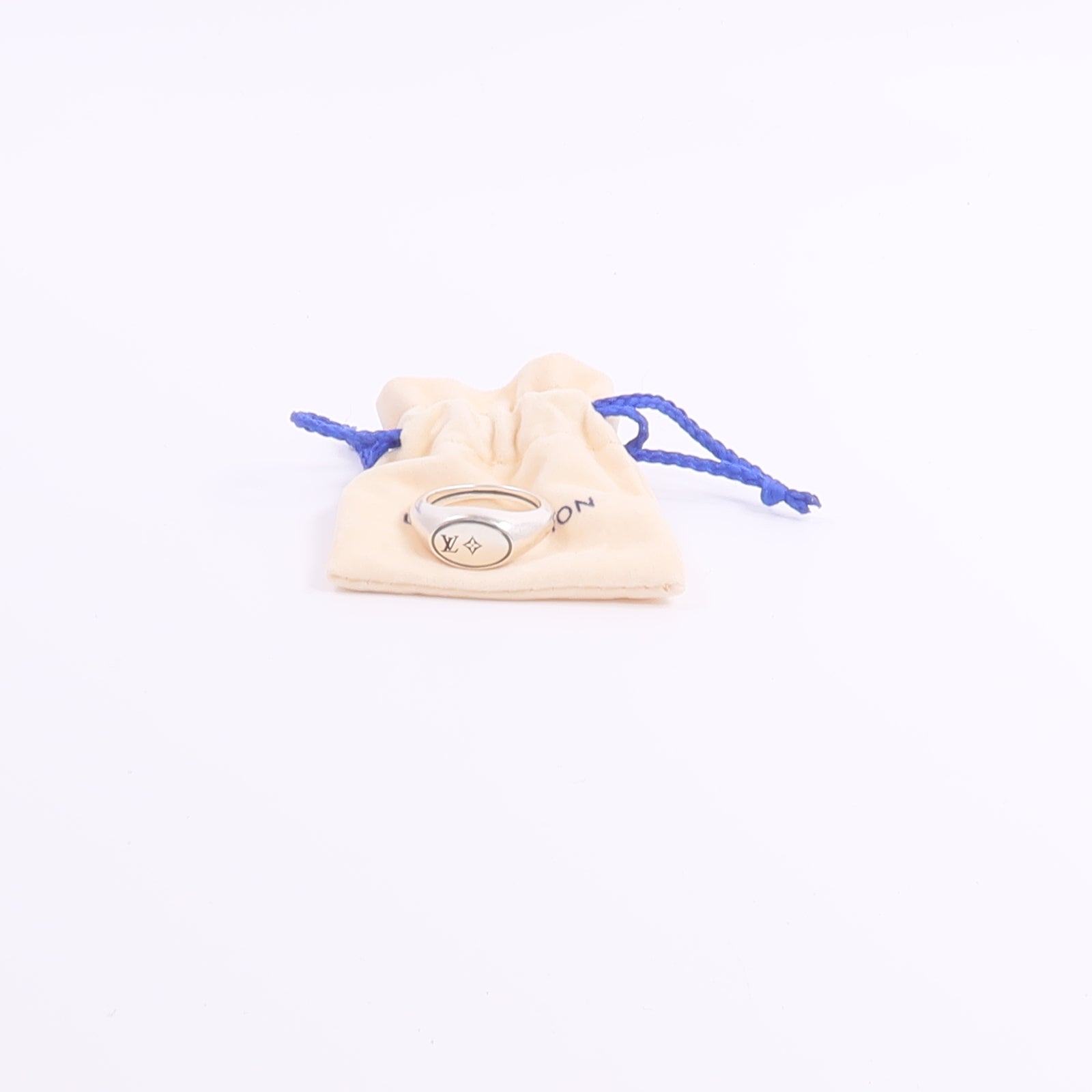LOUIS VUITTON 925純銀LV Tailor Ring戒指