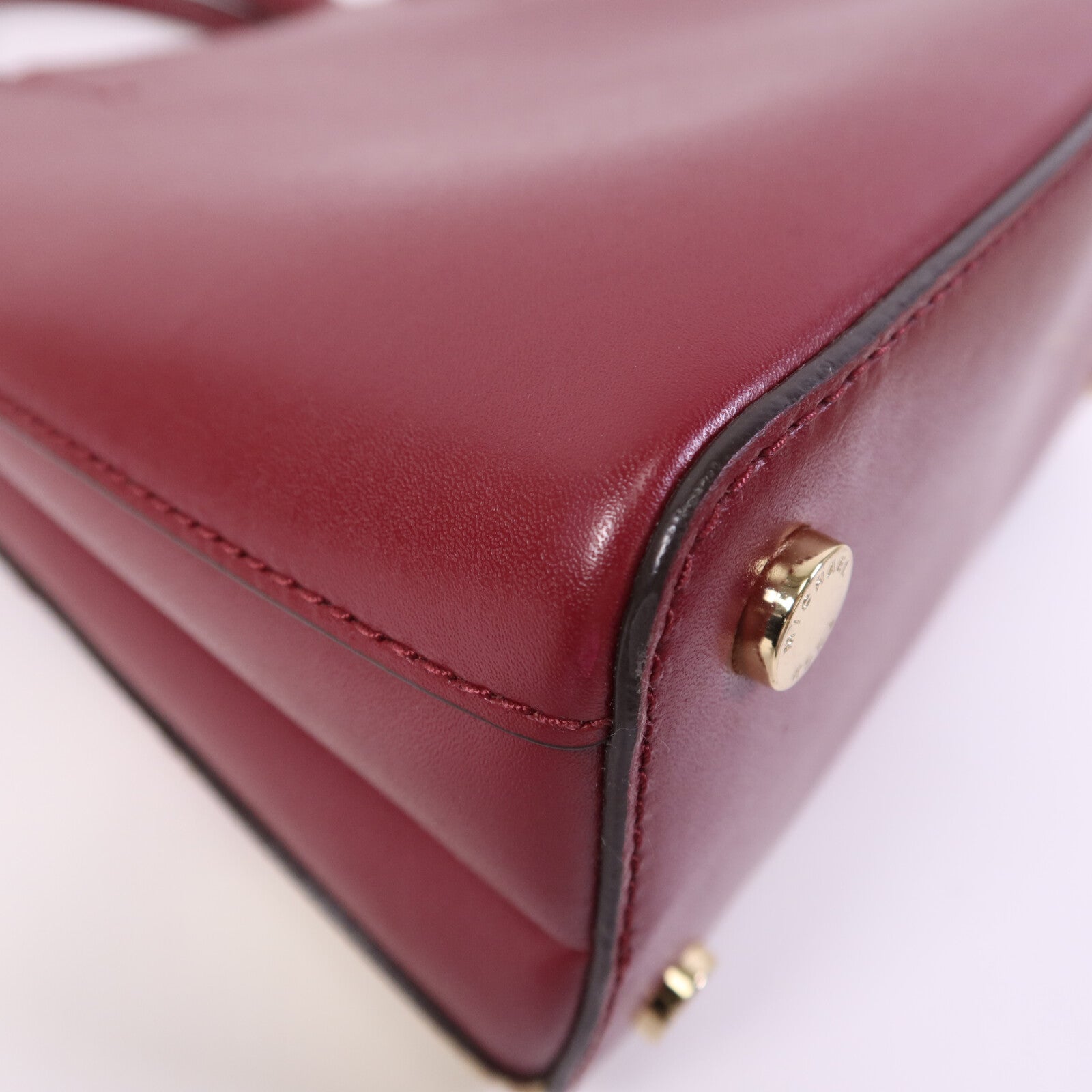 Michael Kors 皮革Hand Bag金扣手挽袋