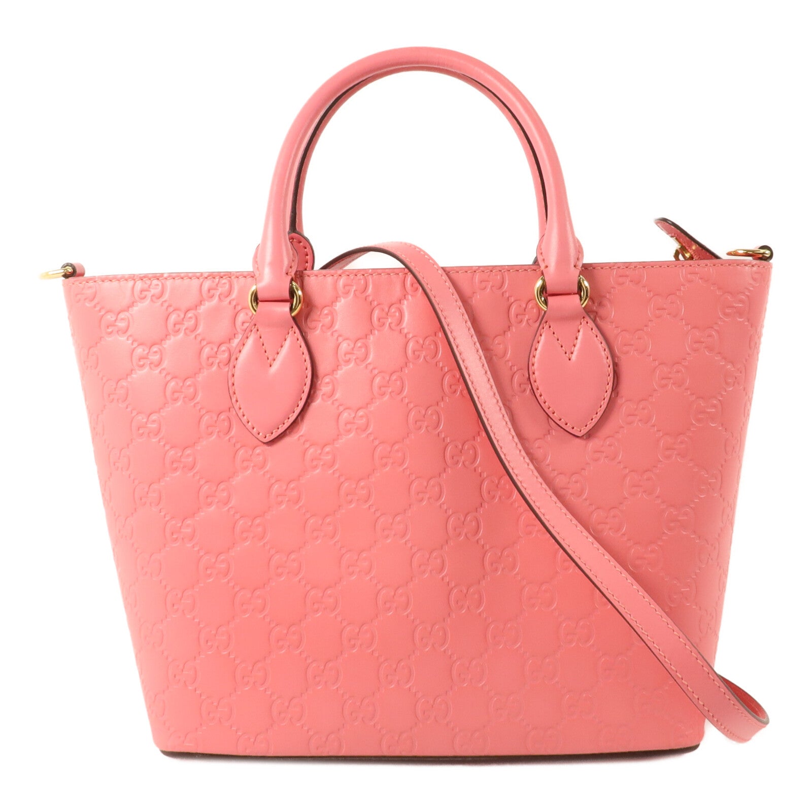 GUCCI 牛皮皮革Guccissima Small Bucket tote手挽肩背兩用袋