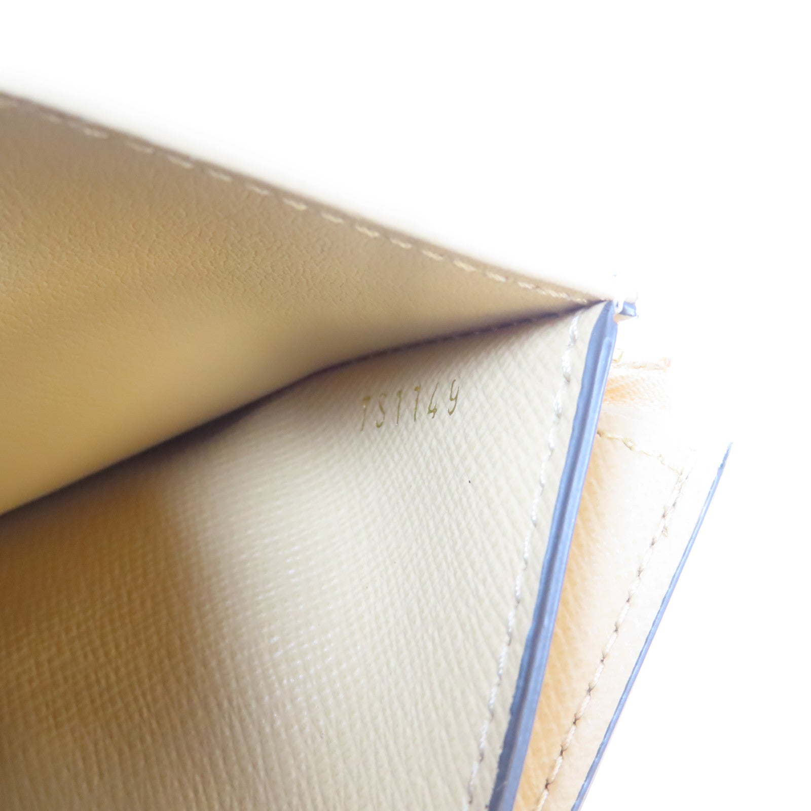 LOUIS VUITTON Monogram Giant Portefeuille Zoe金扣錢包卡其色/綠色