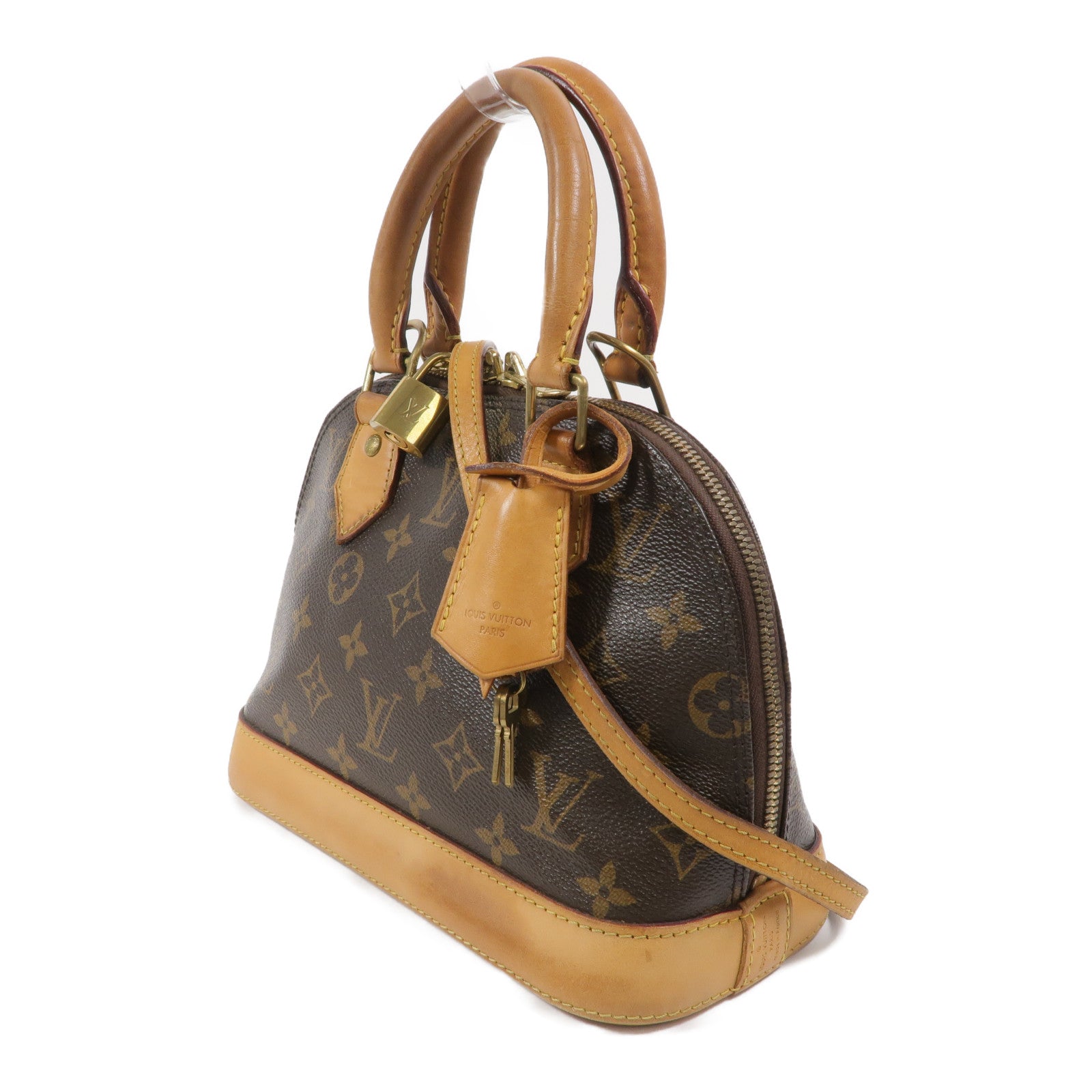 LOUIS VUITTON Monogram Alma BB手挽肩背兩用袋