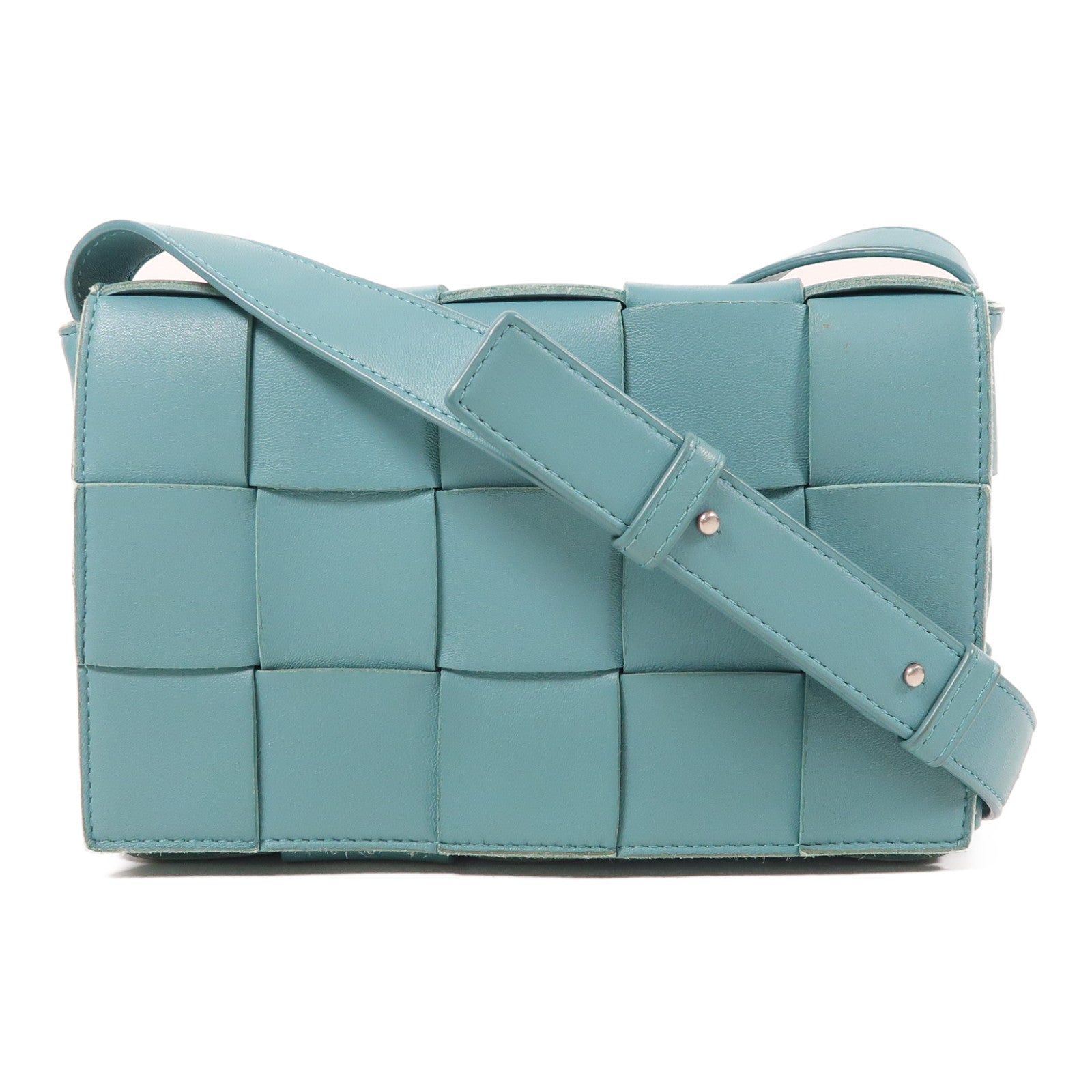 BOTTEGA VENETA 羊皮皮革Cassette肩背袋