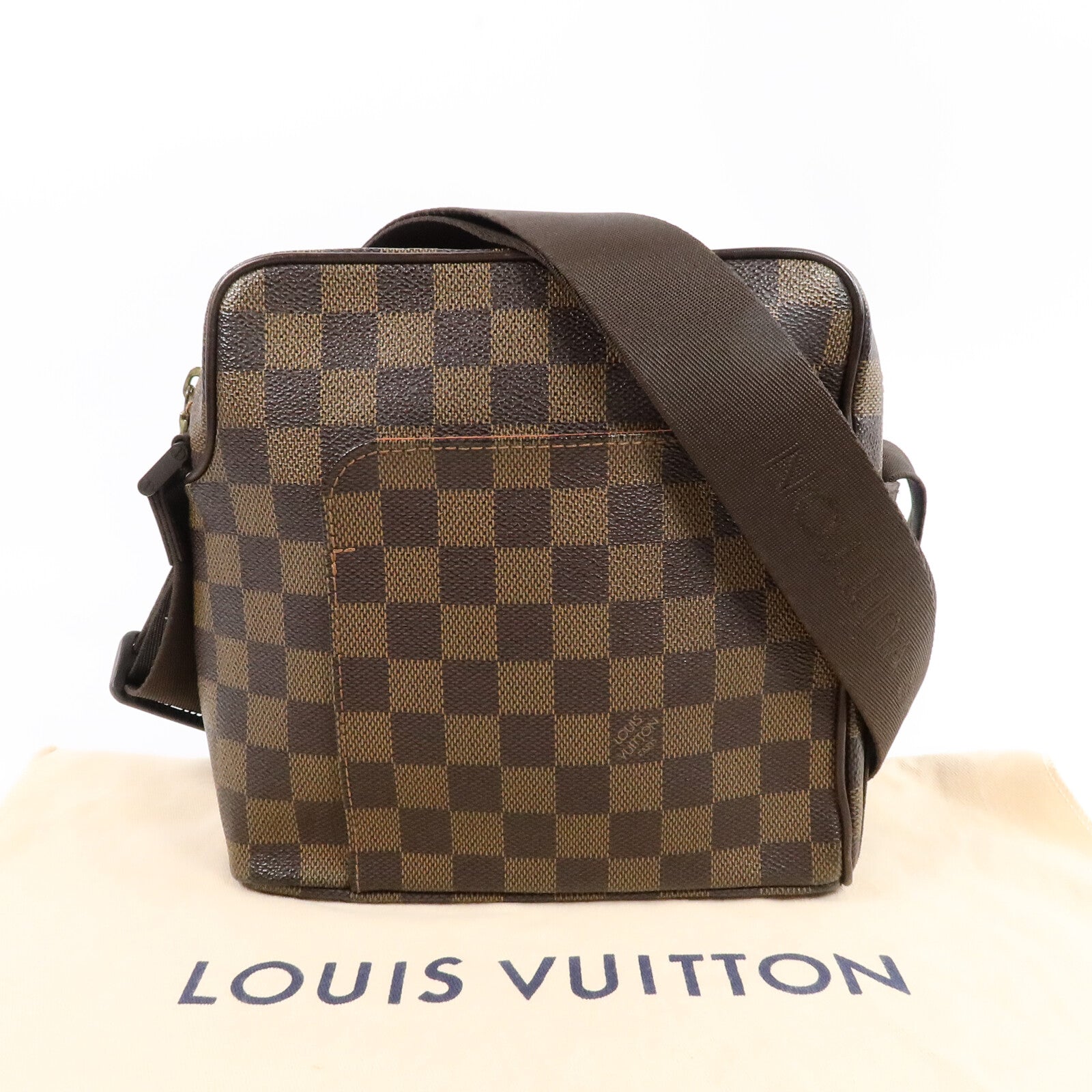 LOUIS VUITTON Damier Olaf PM肩背袋