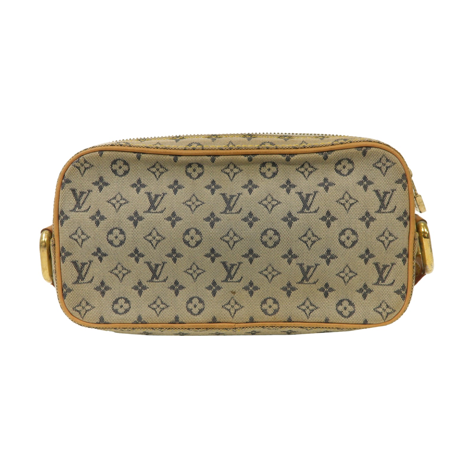 LOUIS VUITTON Monogram Mini Juliet MM金扣肩背袋藍色
