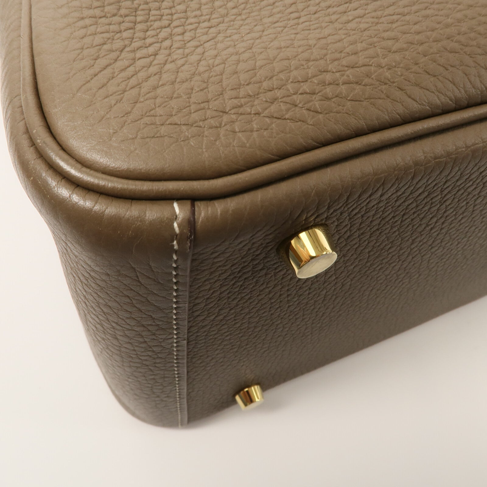 HERMES Clemence皮革Lindy 30手挽肩背兩用袋