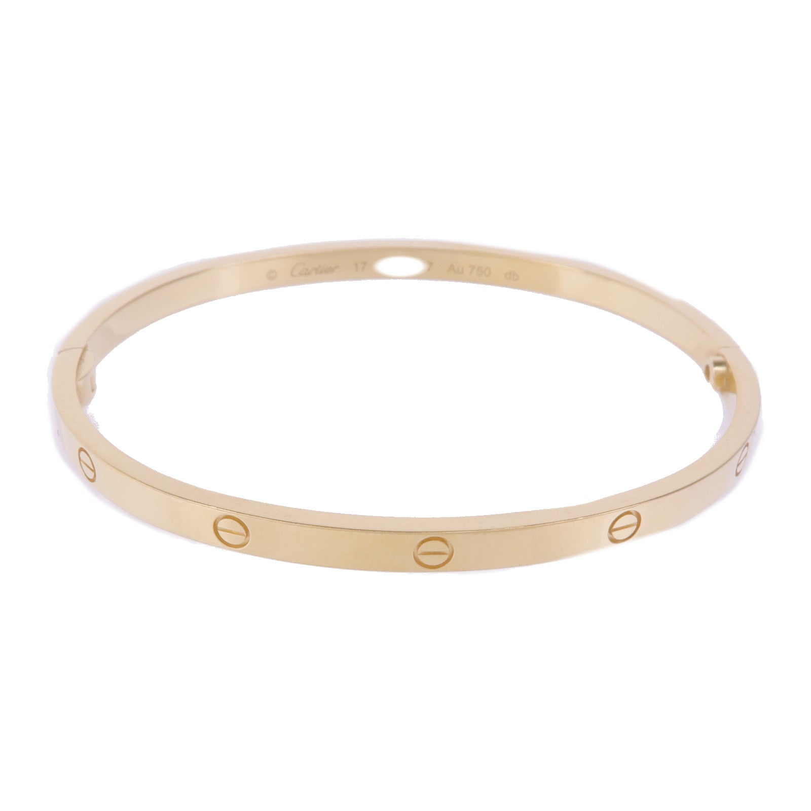 CARTIER 18K黄金Love Bangle手鐲#17