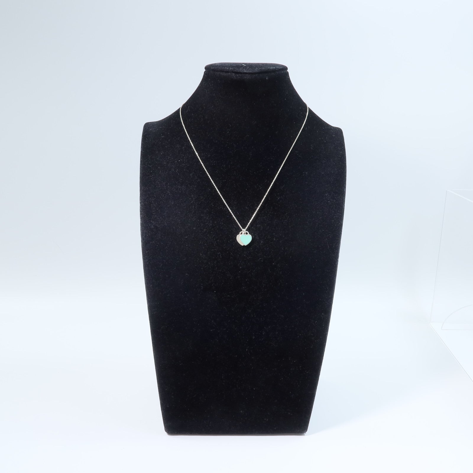 TIFFANY＆CO 925純銀Mini Heare Necklace項鍊