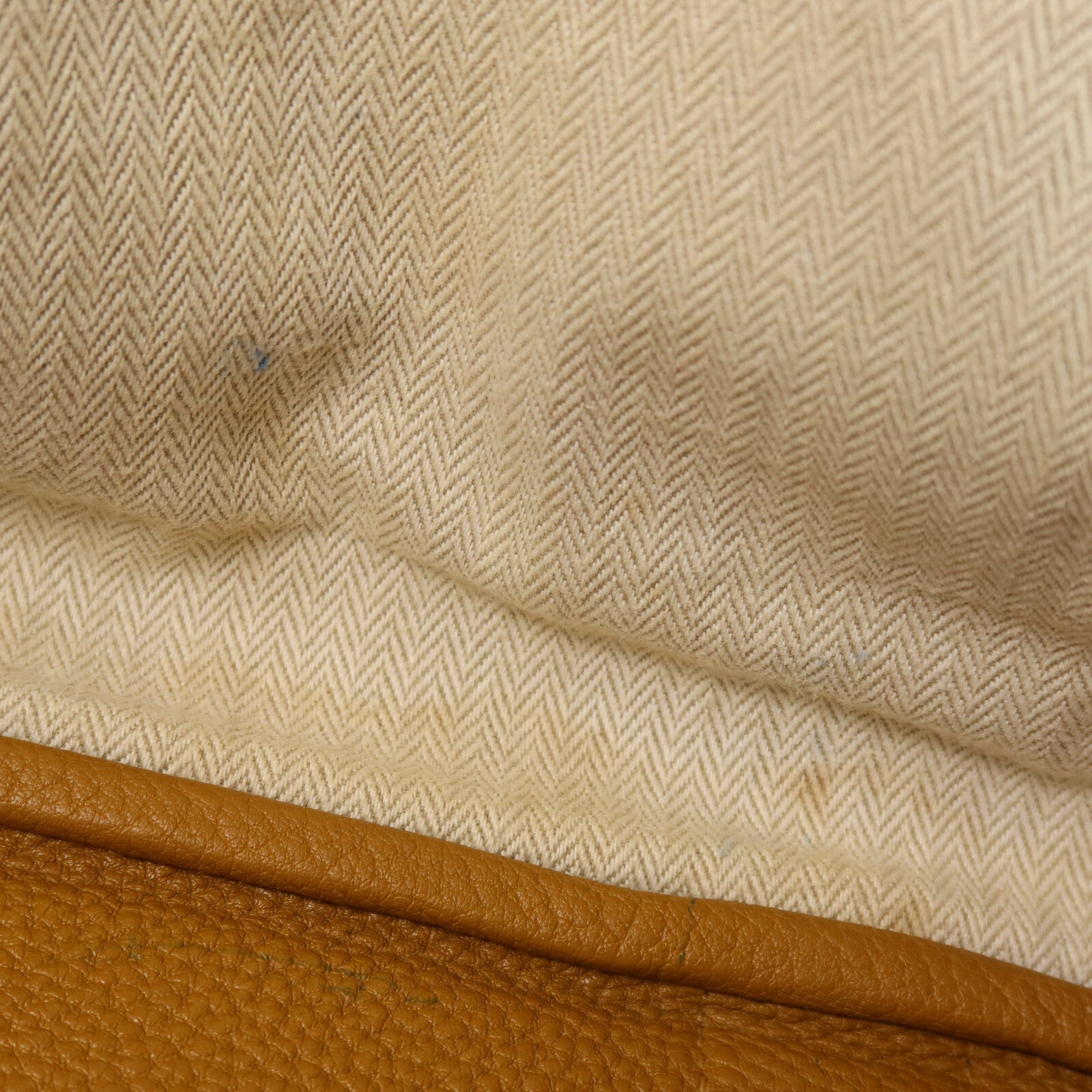 HERMES Negonda皮革Garden Party PM手挽袋Sesame