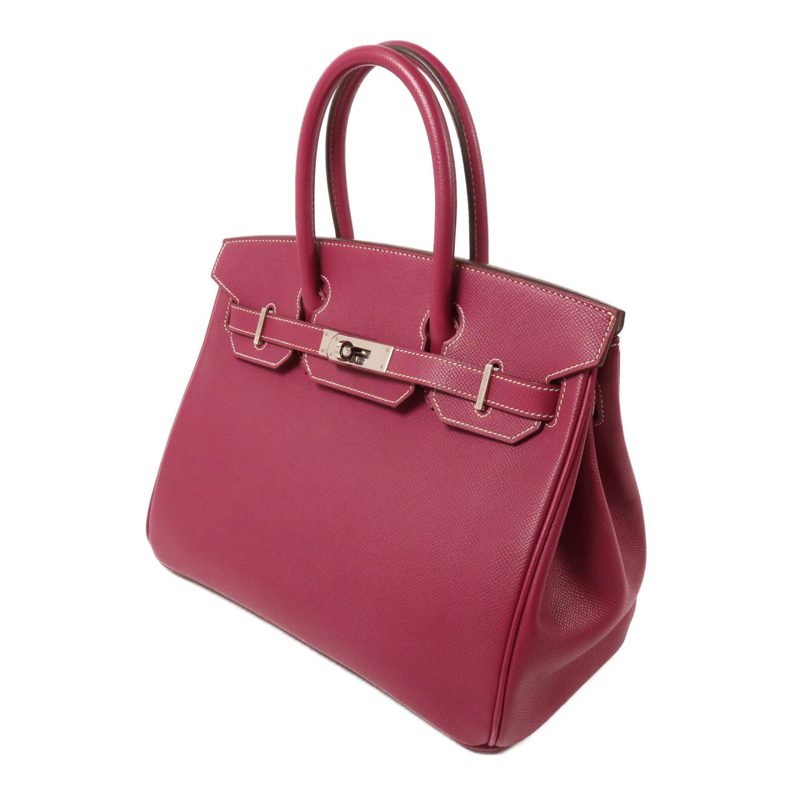 HERMES Epsom皮革Birkin 30手挽袋Tosca