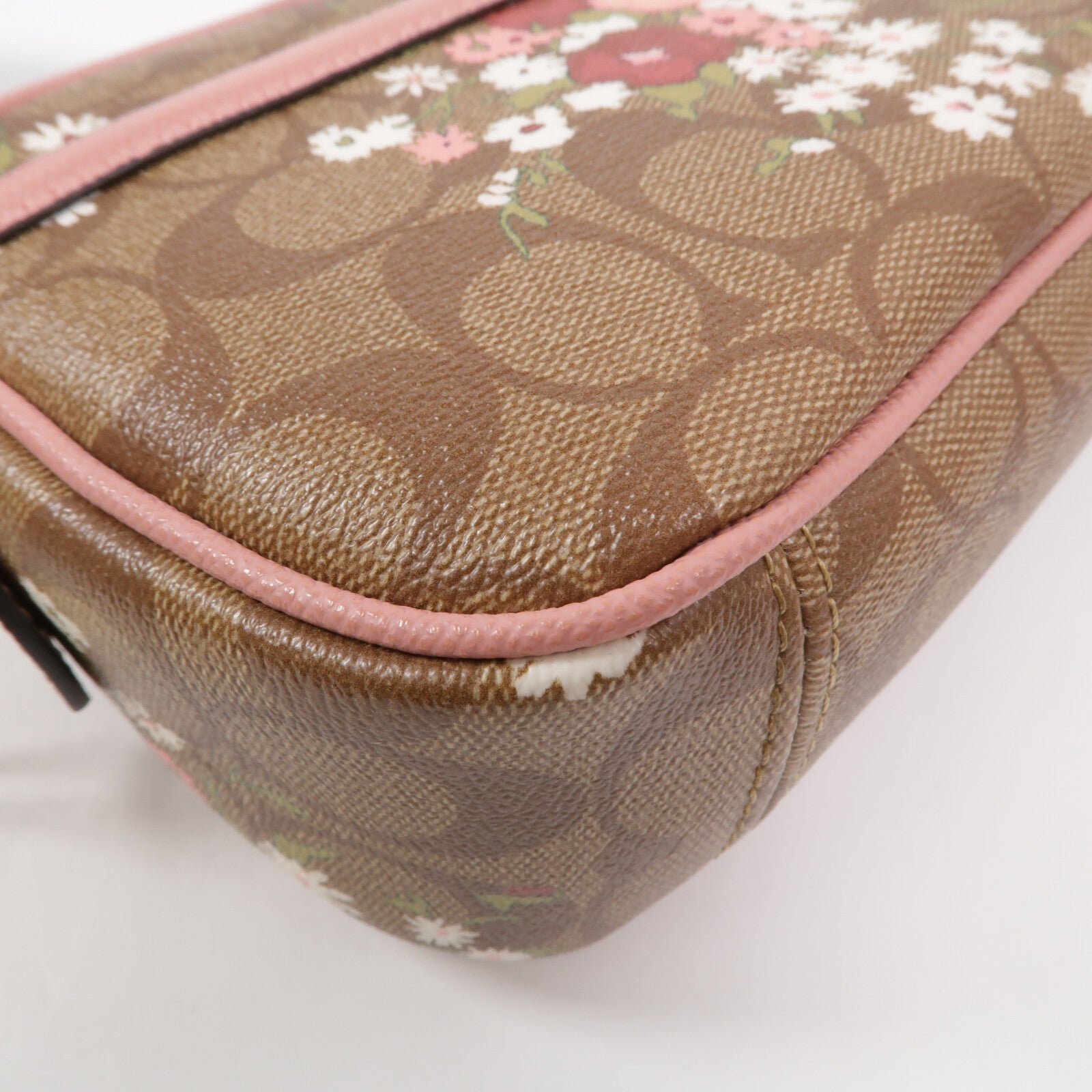 COACH 塗層帆布Camera Bag肩背袋