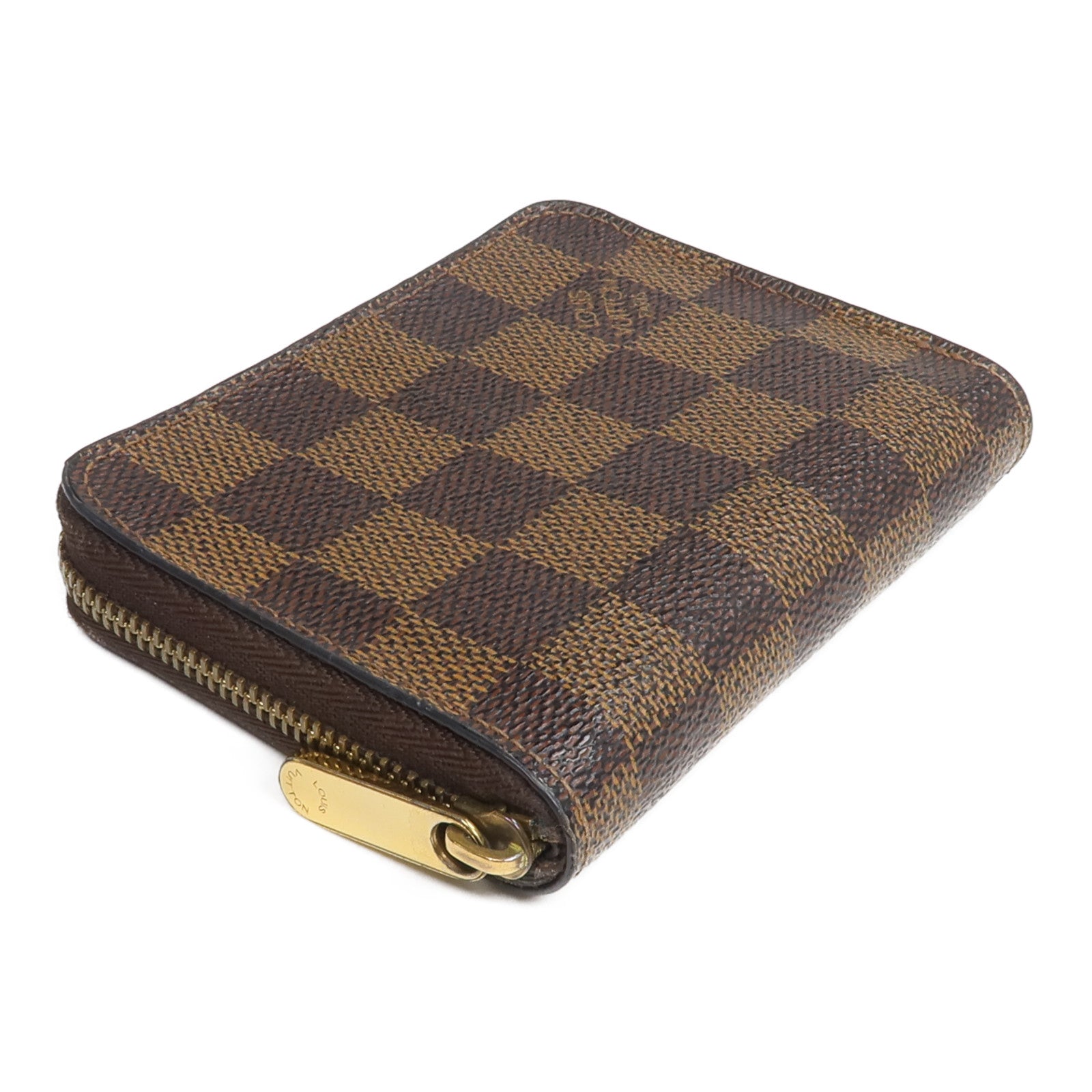 LOUIS VUITTON Damier Zippy Coin Purse金扣零錢包/卡片套