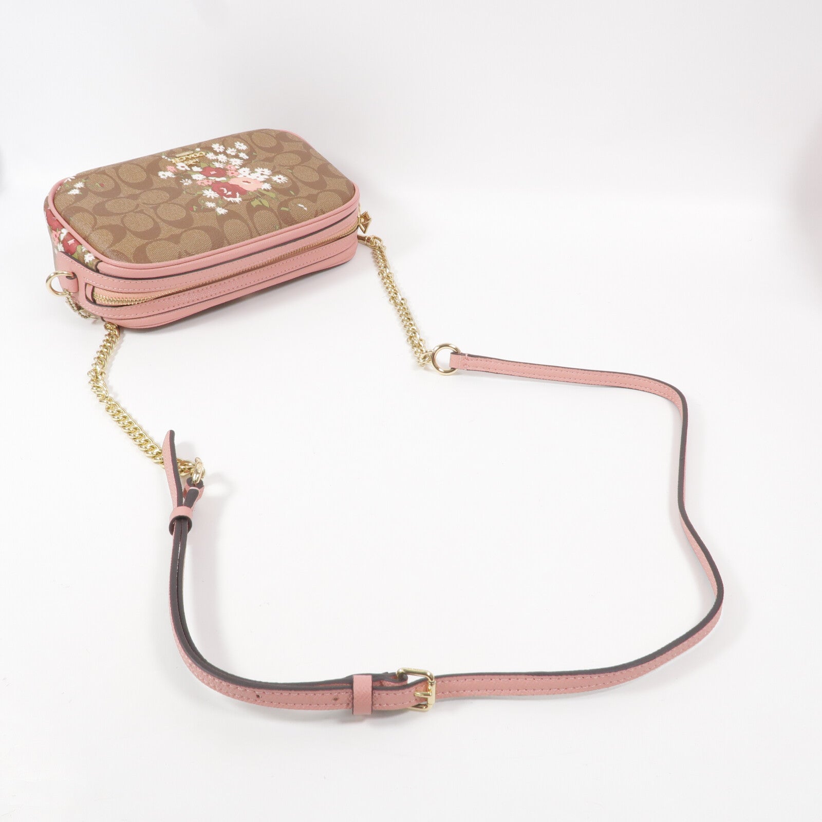 COACH 塗層帆布Camera Bag肩背袋