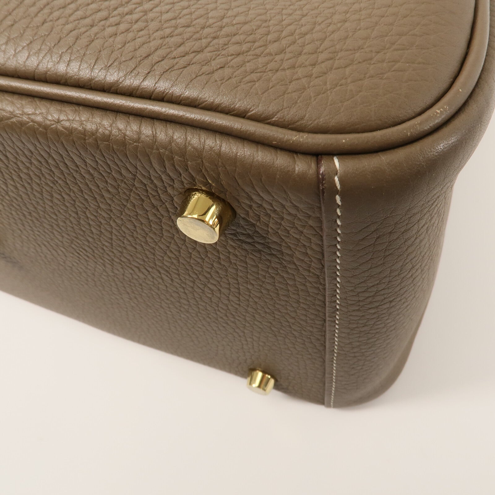 HERMES Clemence皮革Lindy 30手挽肩背兩用袋