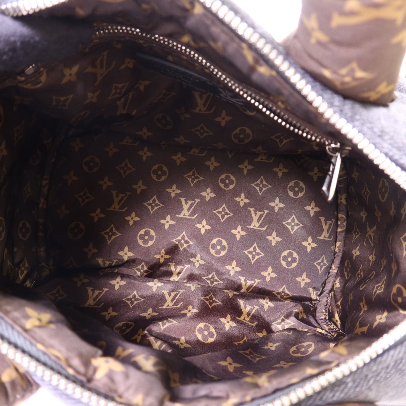 LOUIS VUITTON Puffygram Speedy Bandouliere 25銀扣手挽肩背兩用袋